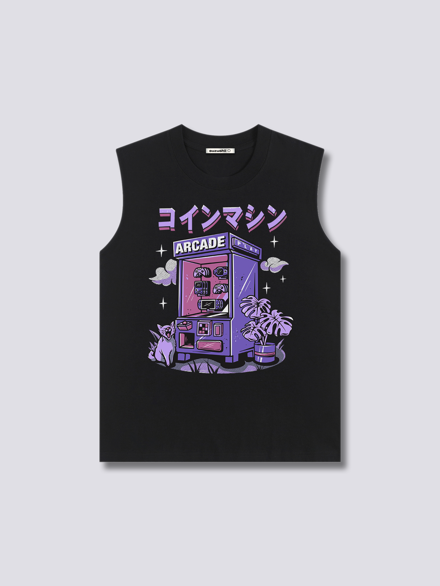 Front Print - Arcade Tank Top