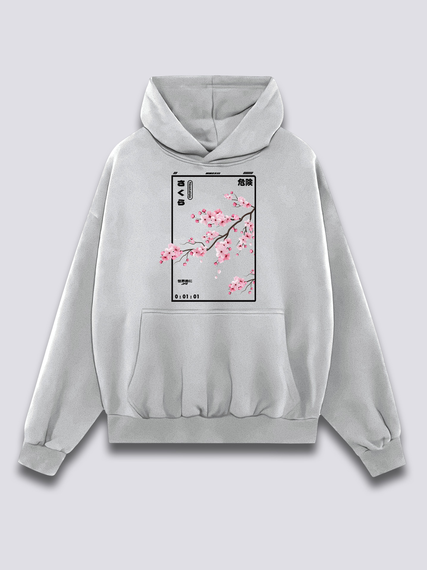 Front Print - Cherry Blossom Hoodie
