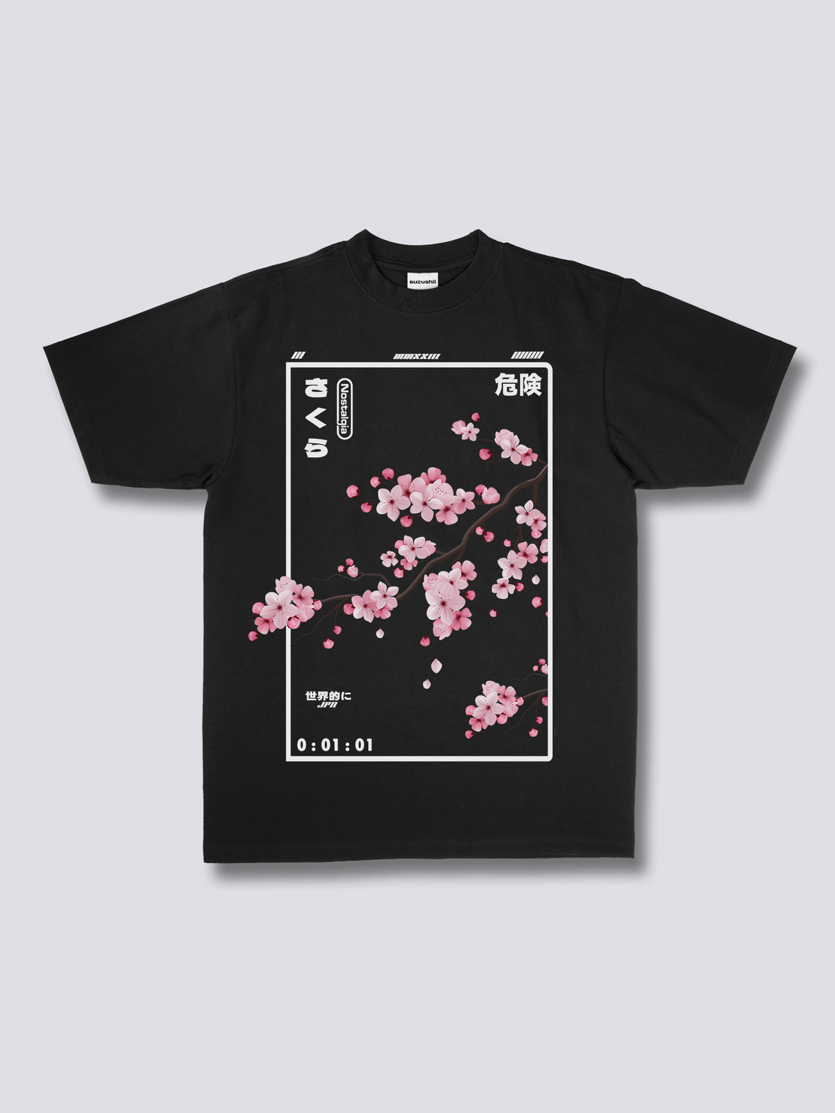 Front Print - Cherry Blossom T-Shirt Front Print - Cherry Blossom T-Shirt