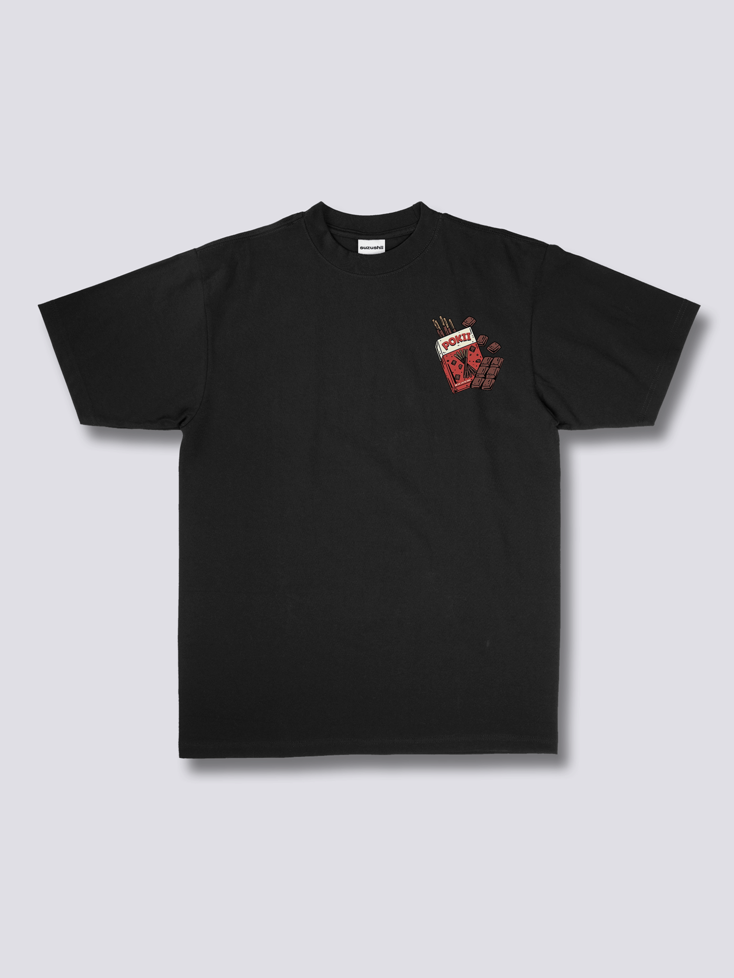 Chocolate Pokii Back T-Shirt