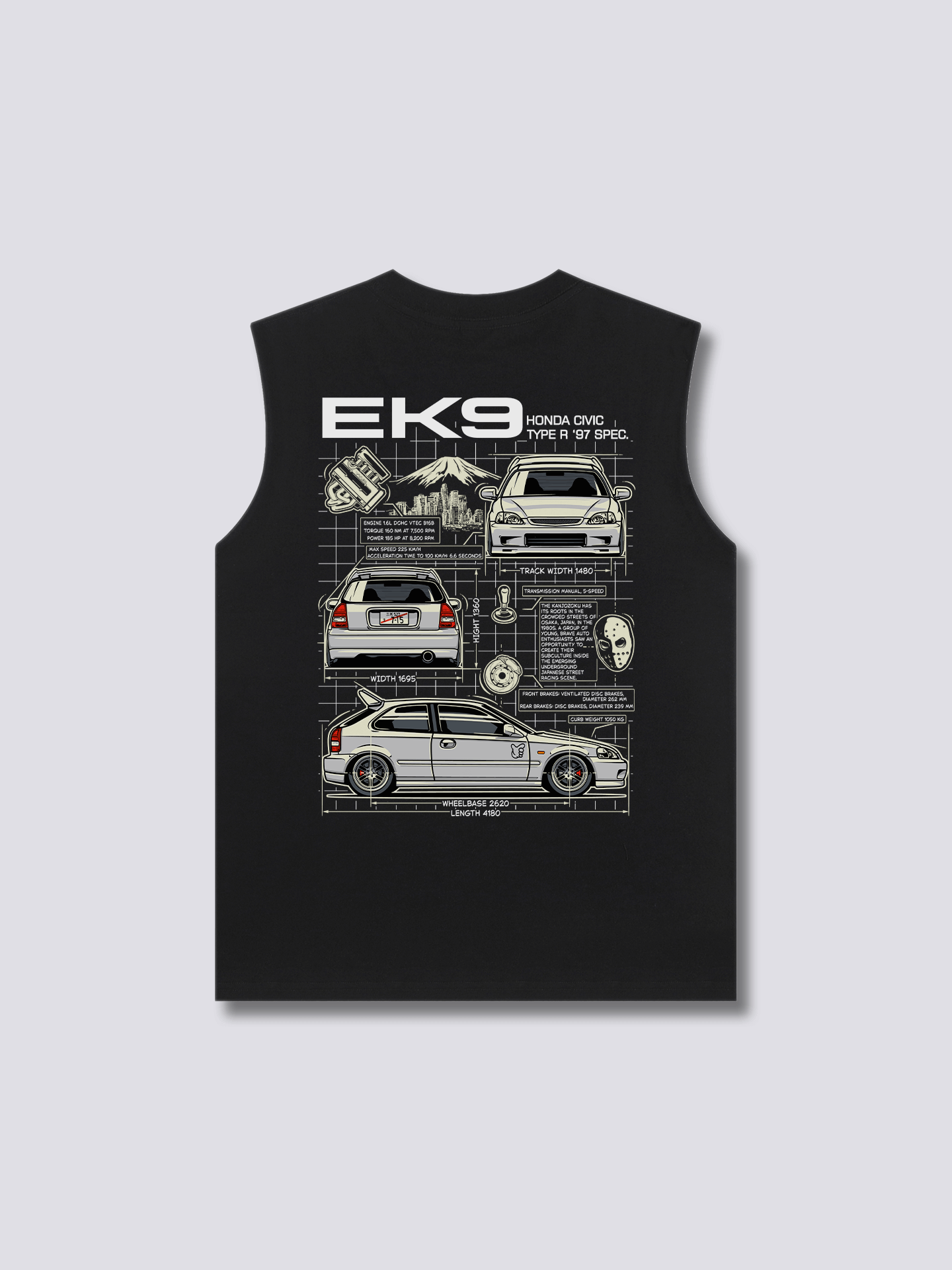 Civic Project Tank Top