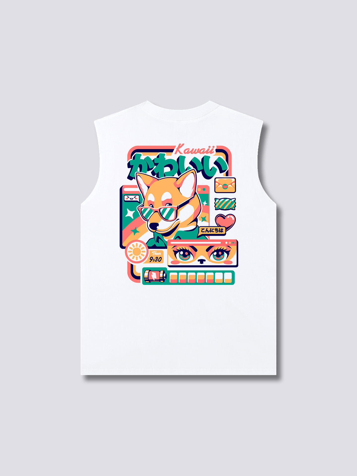 Cyber Pup Tank Top