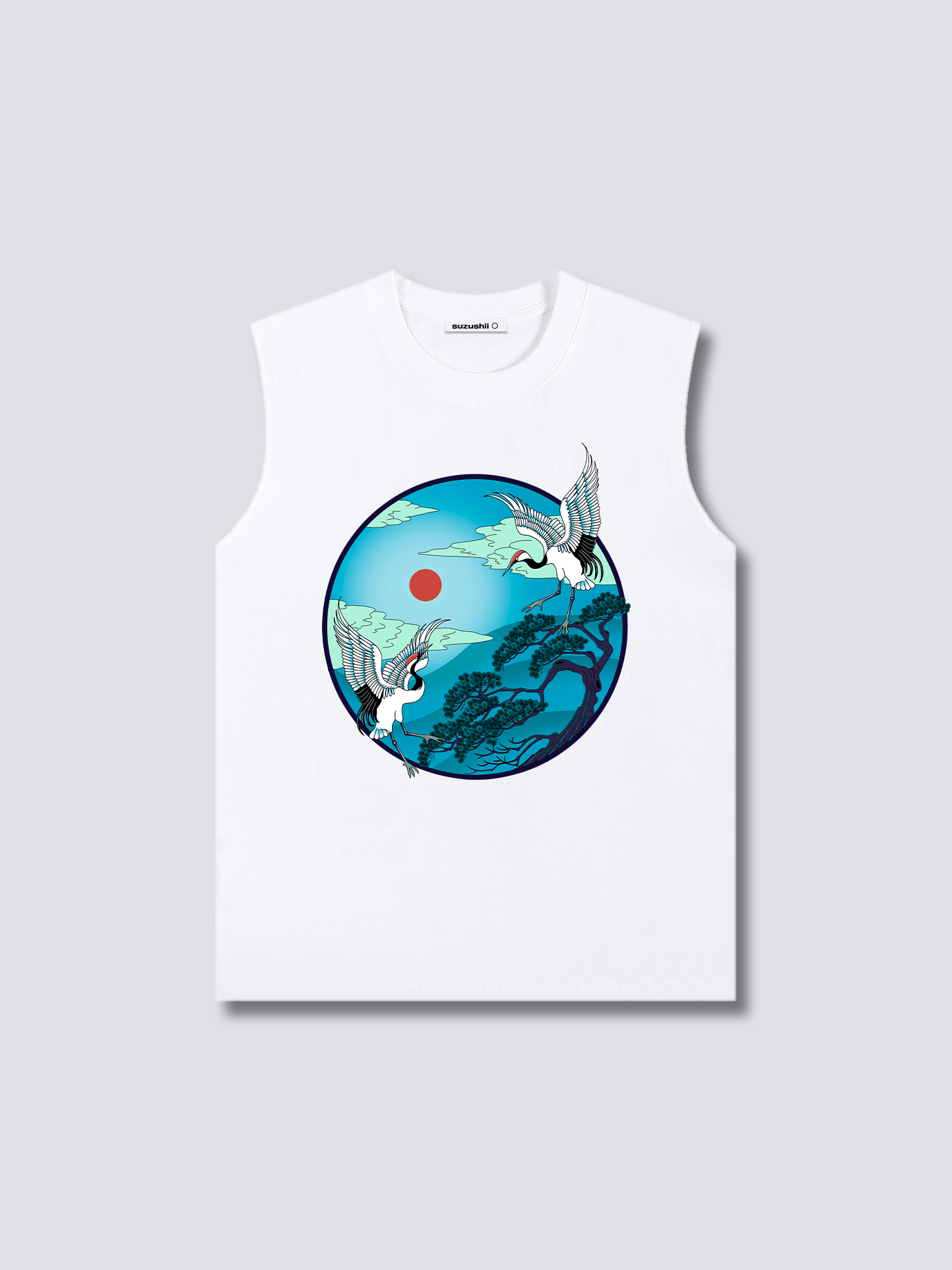 Flying Cranes Tank Top