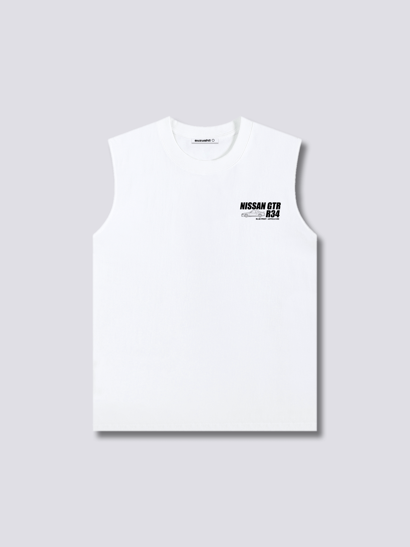 GTR Blueprint Tank Top