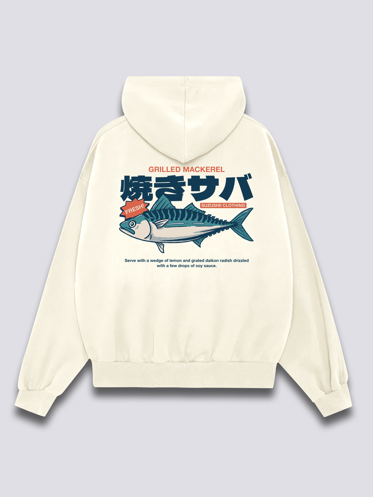 Grilled Mackerel Hoodie