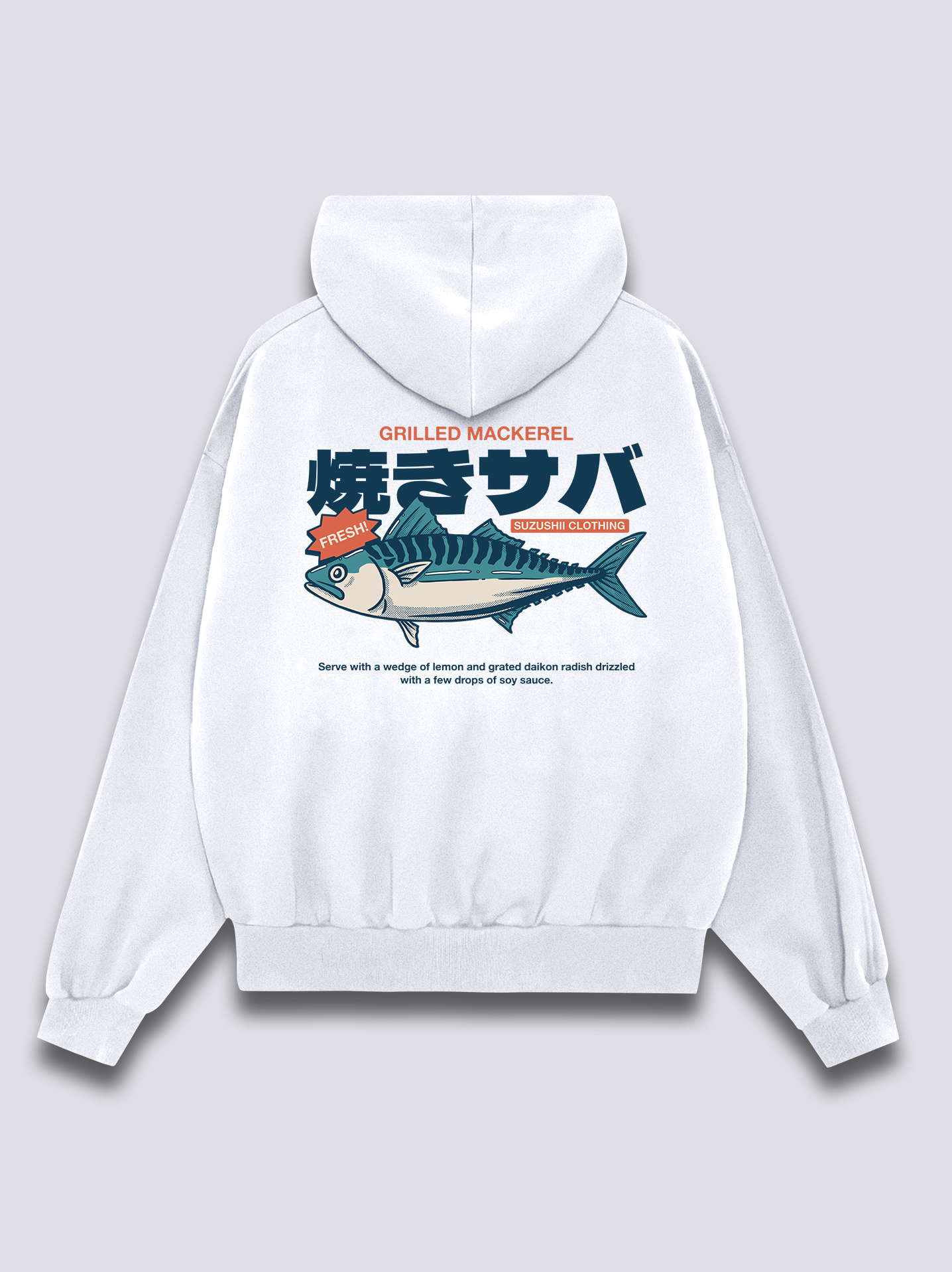 Grilled Mackerel Hoodie