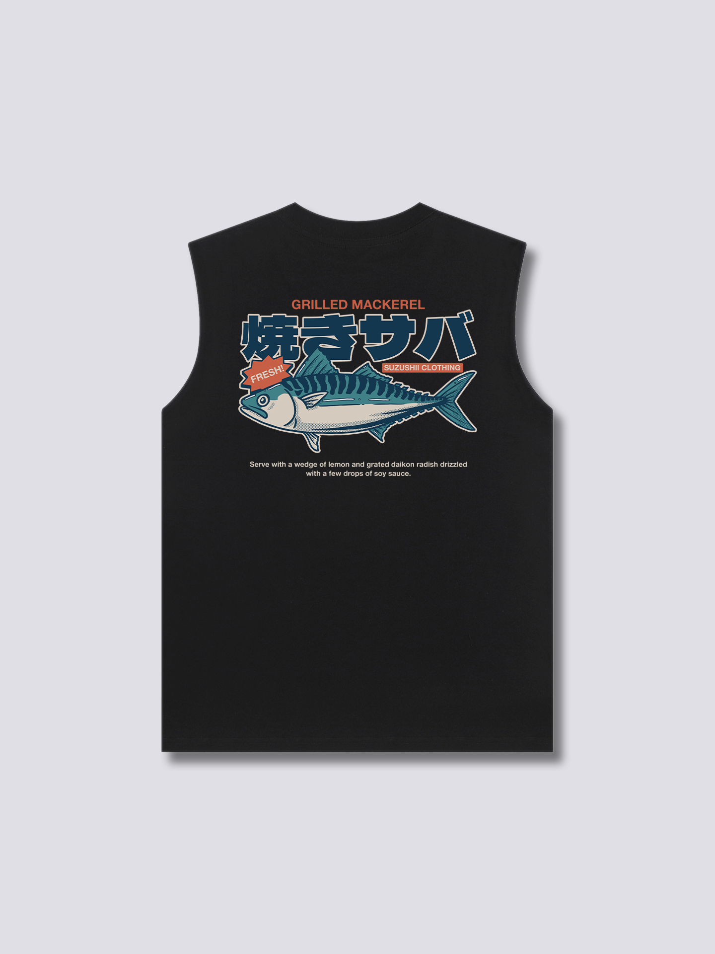 Grilled Mackerel Tank Top (Copy)