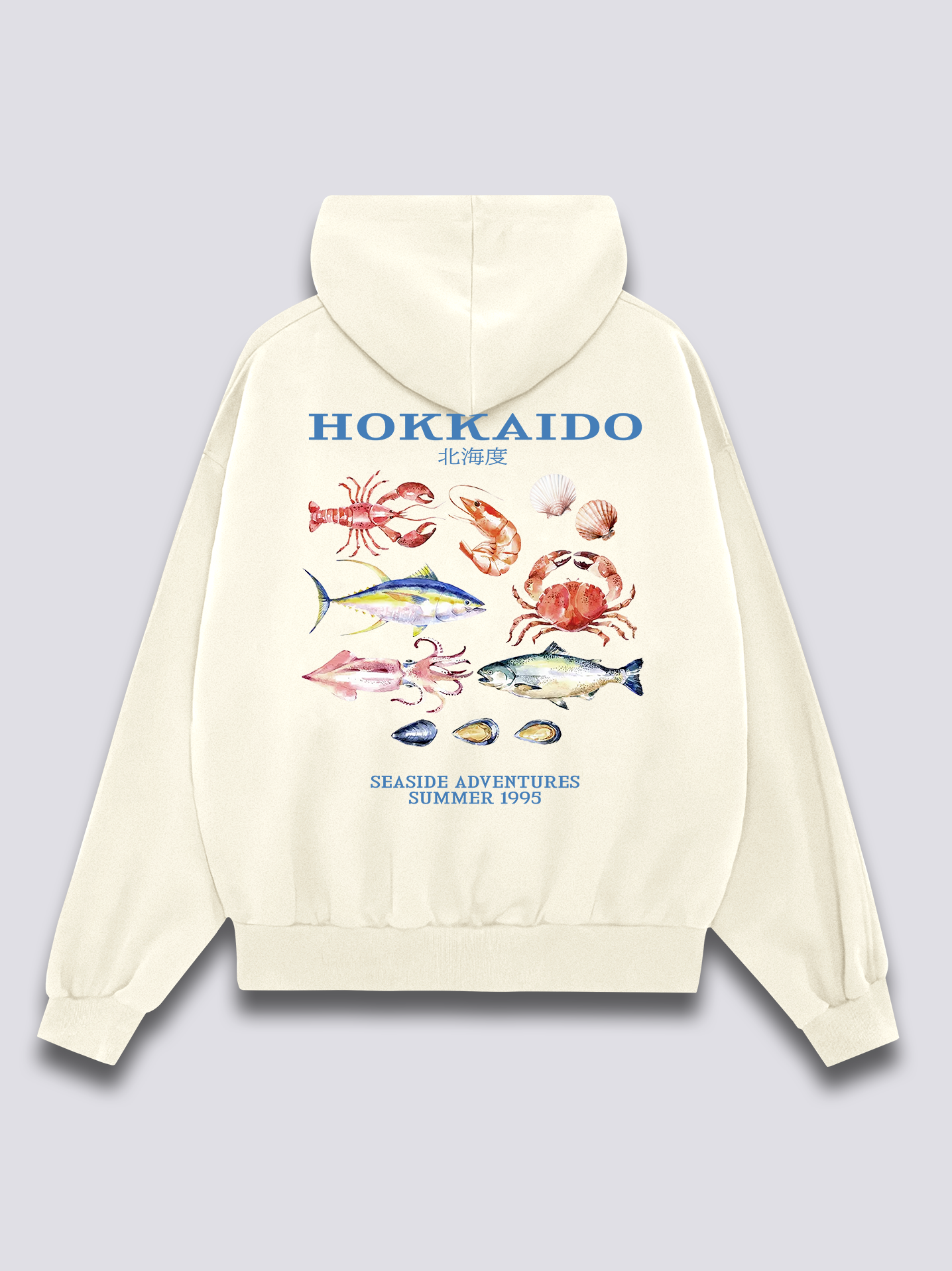 Hokkaido Fish Hoodie