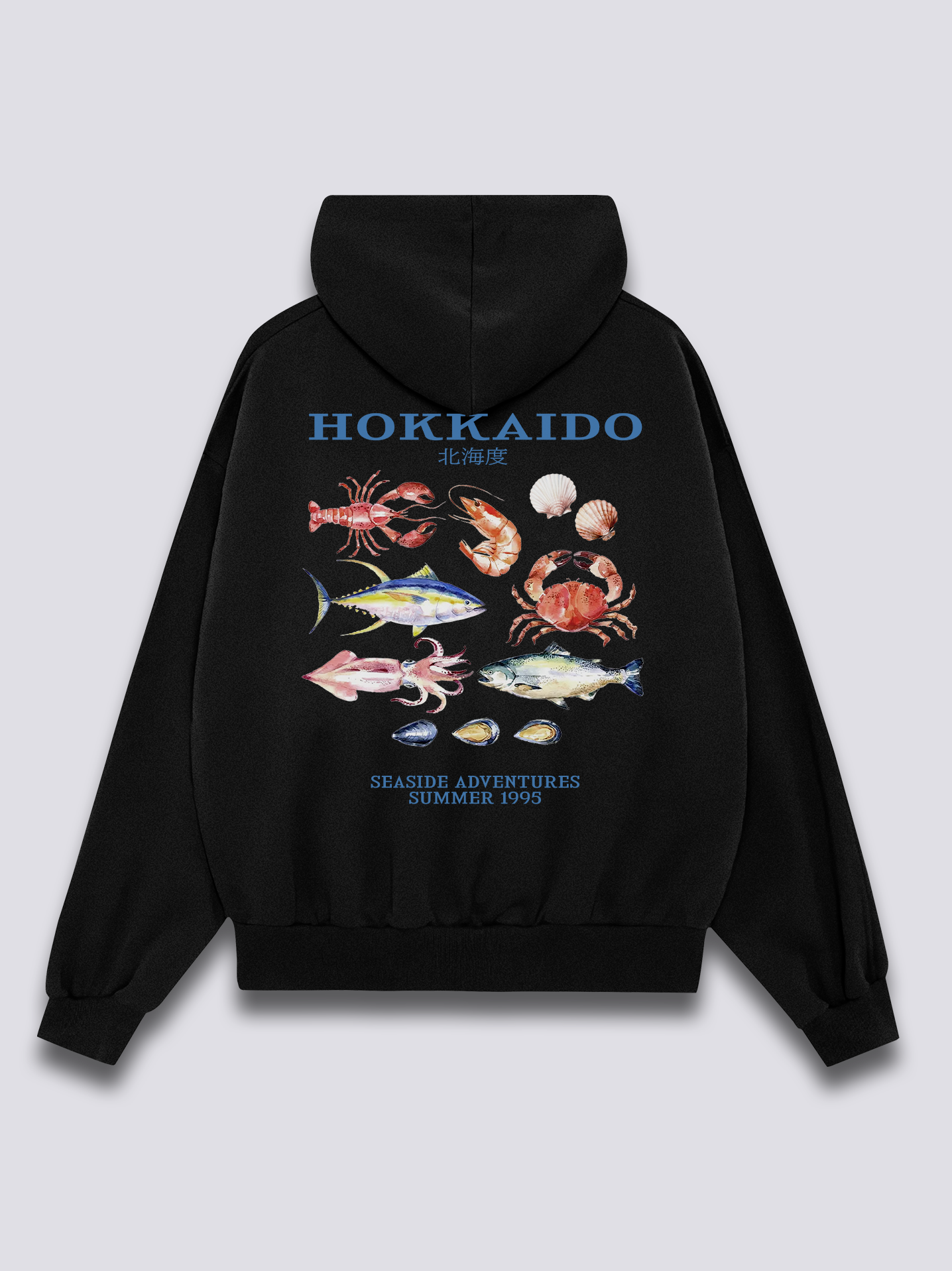 Hokkaido Fish Hoodie