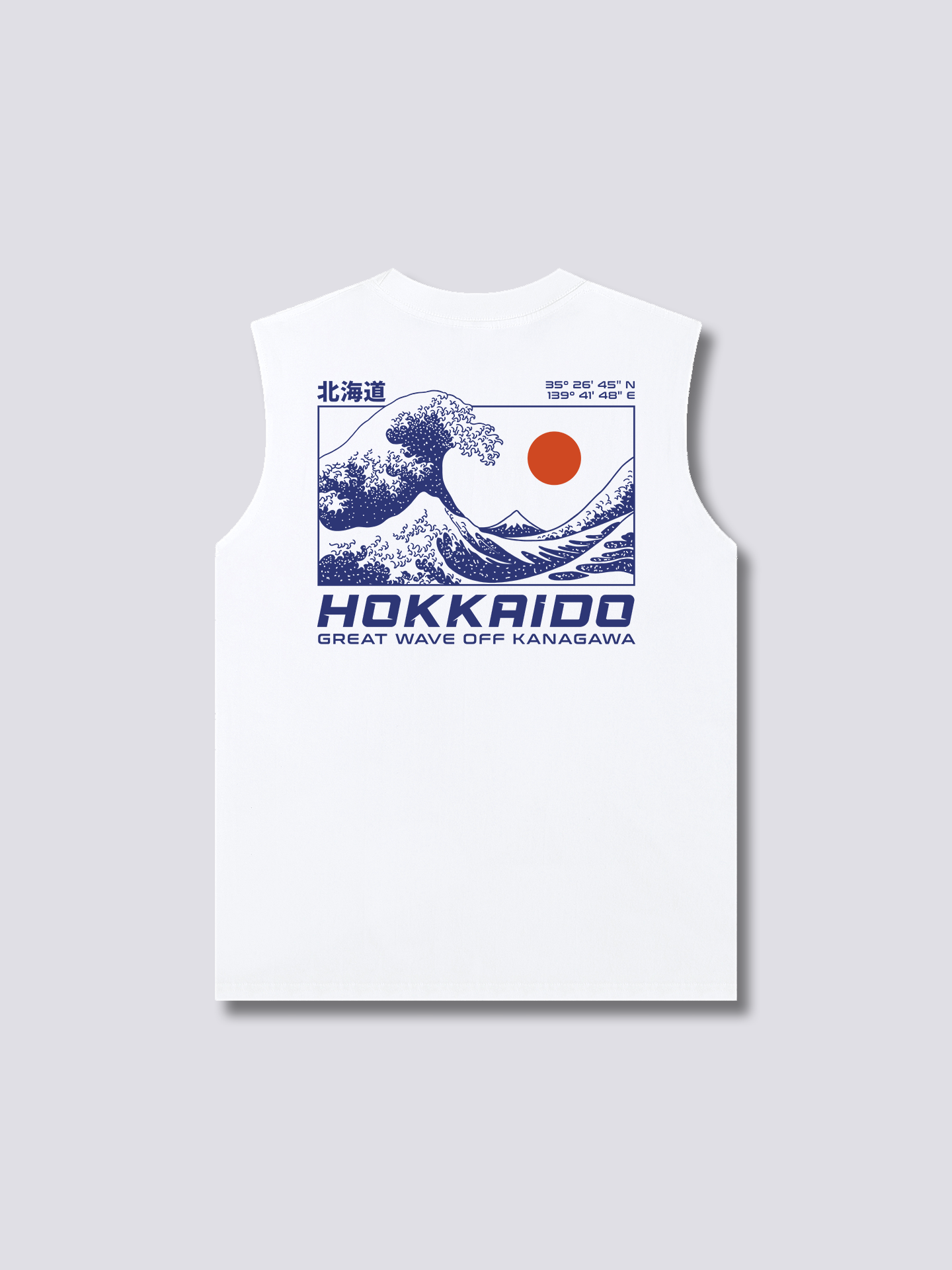 Hokkaido Wave Tank Top