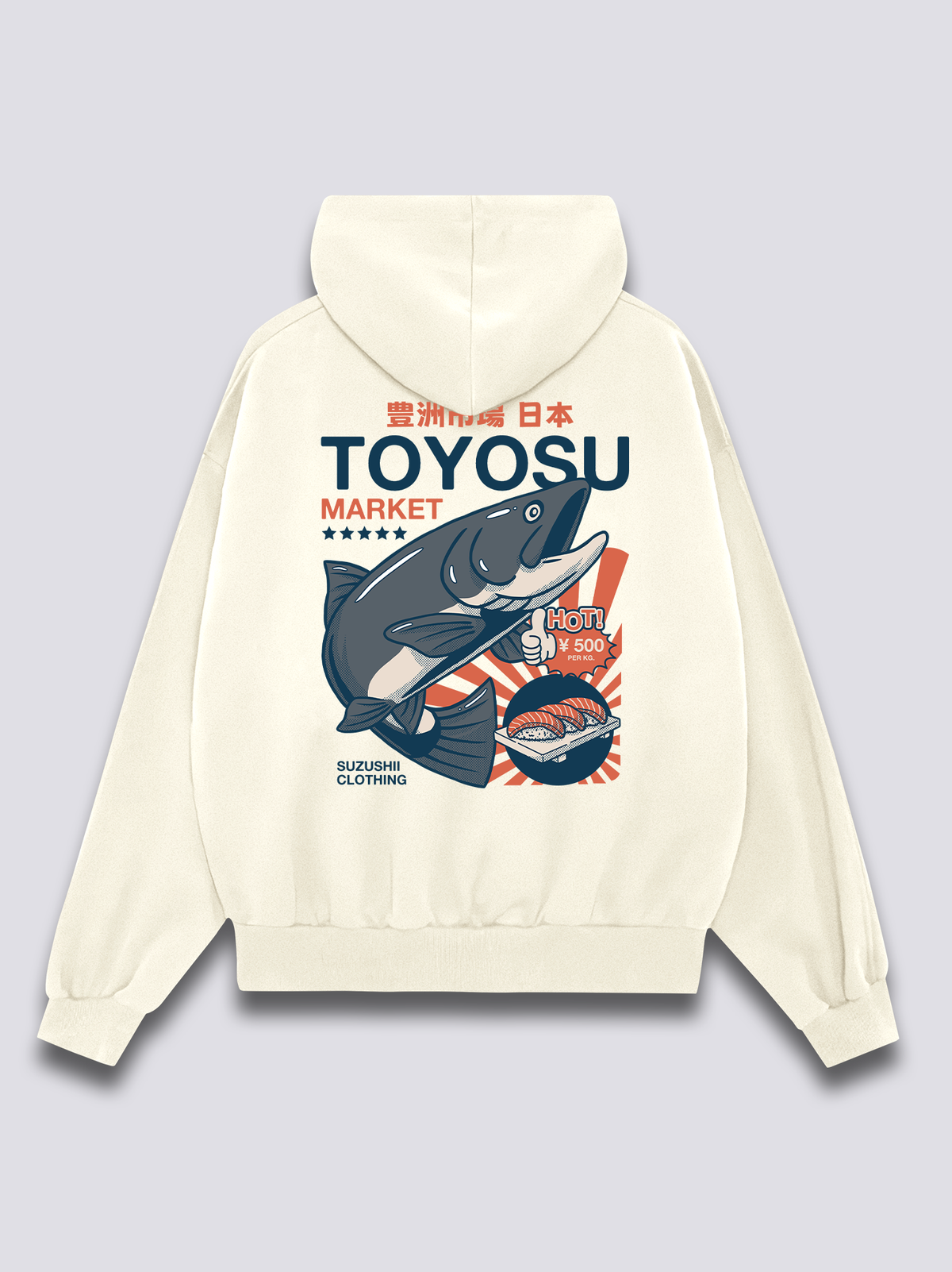 Hot Salmon Hoodie