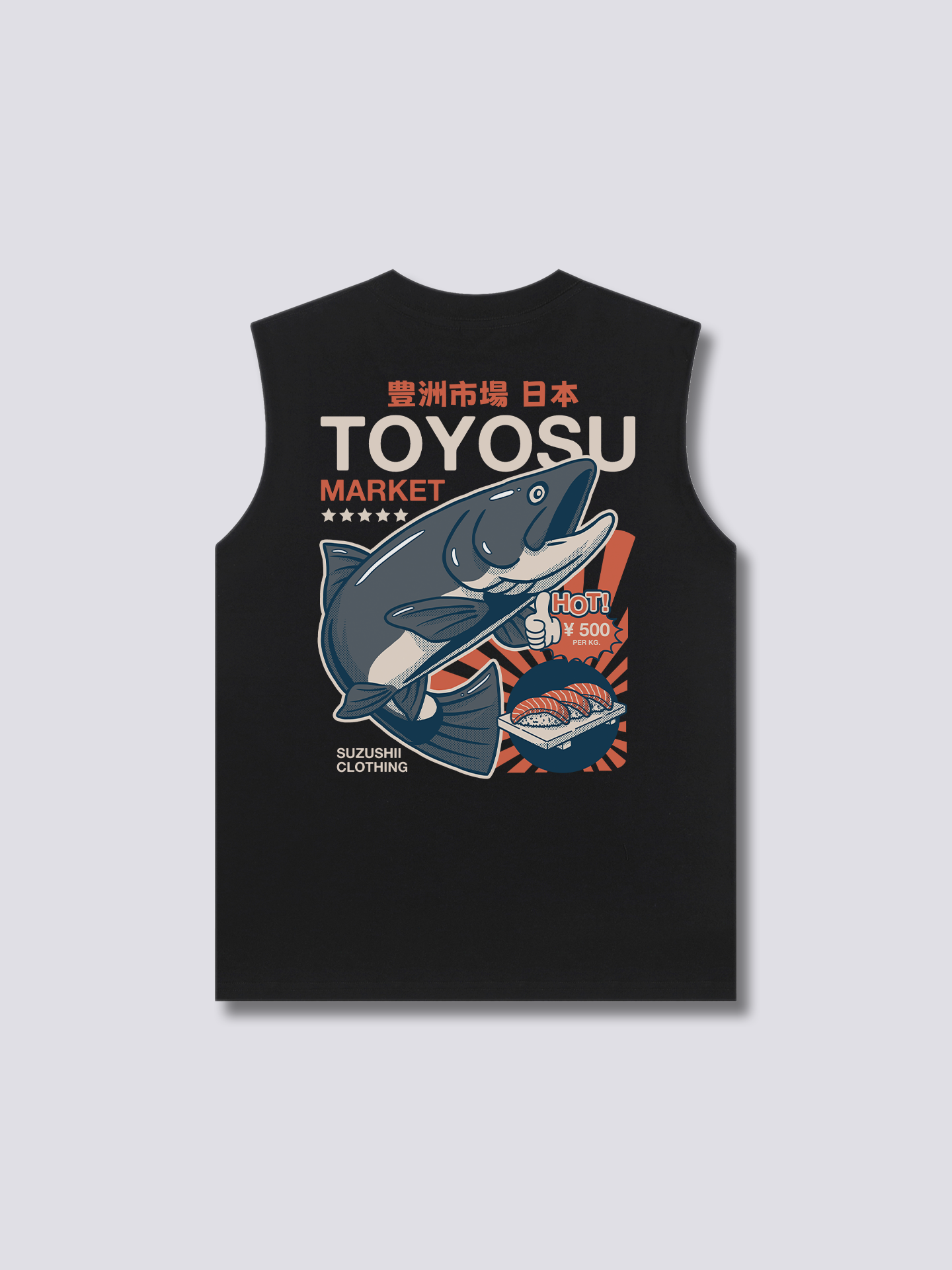 Hot Salmon Tank Top
