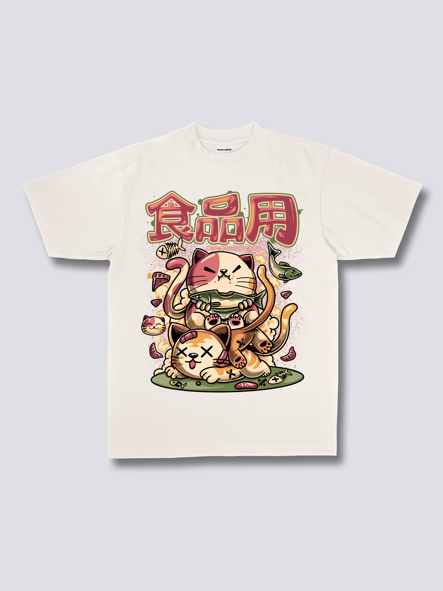 Hungry Neko T-shirt