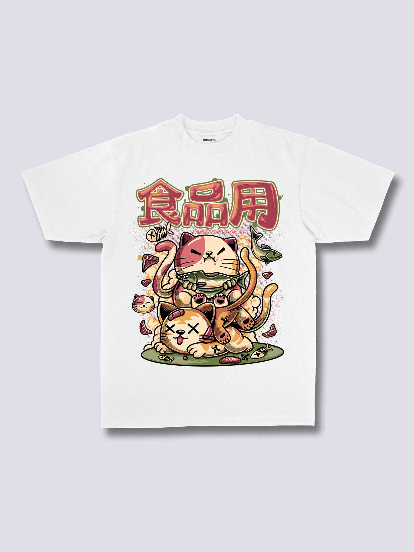 Hungry Neko T-shirt