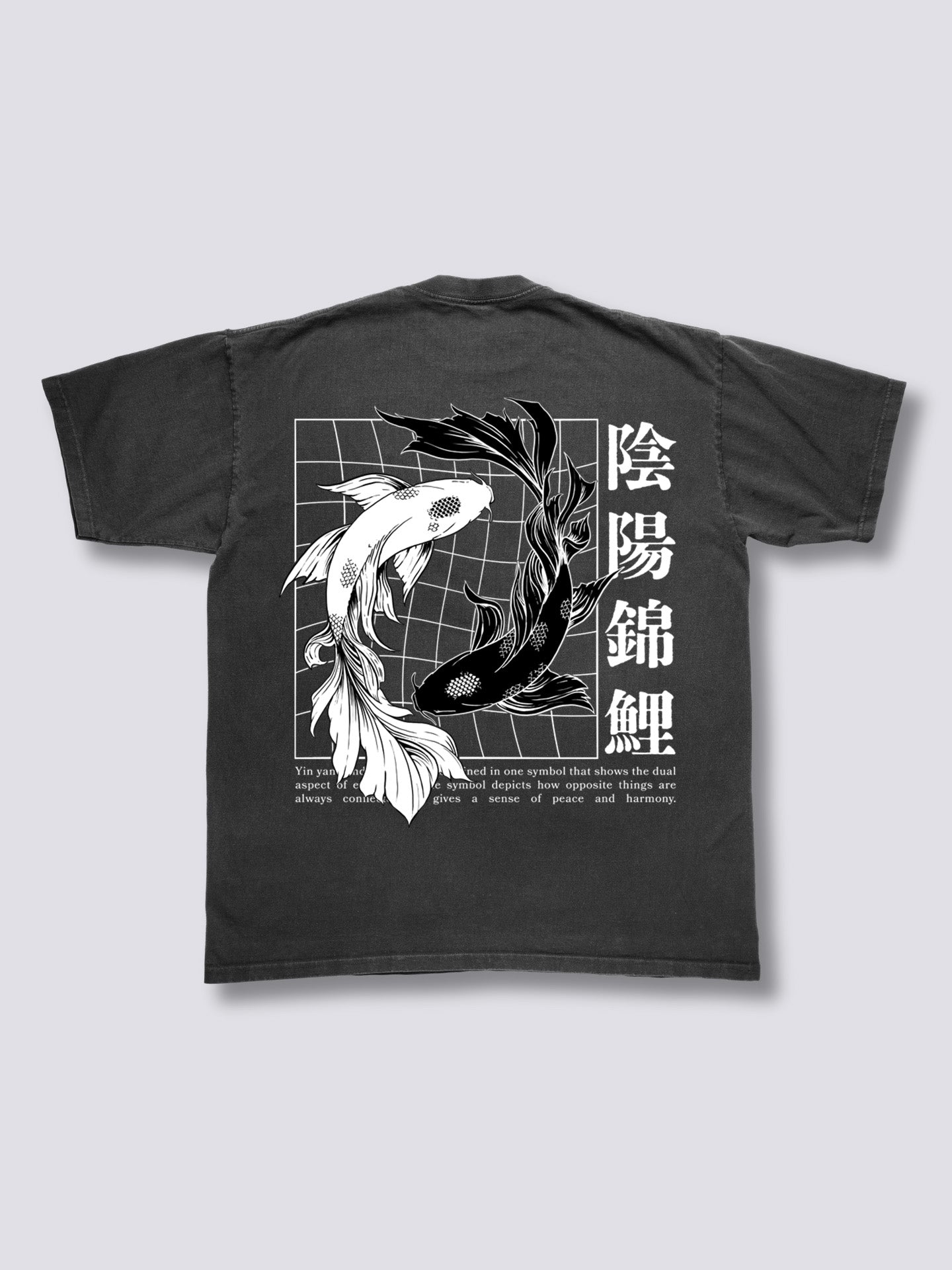 Ying Yang Koi Vintage T-Shirt