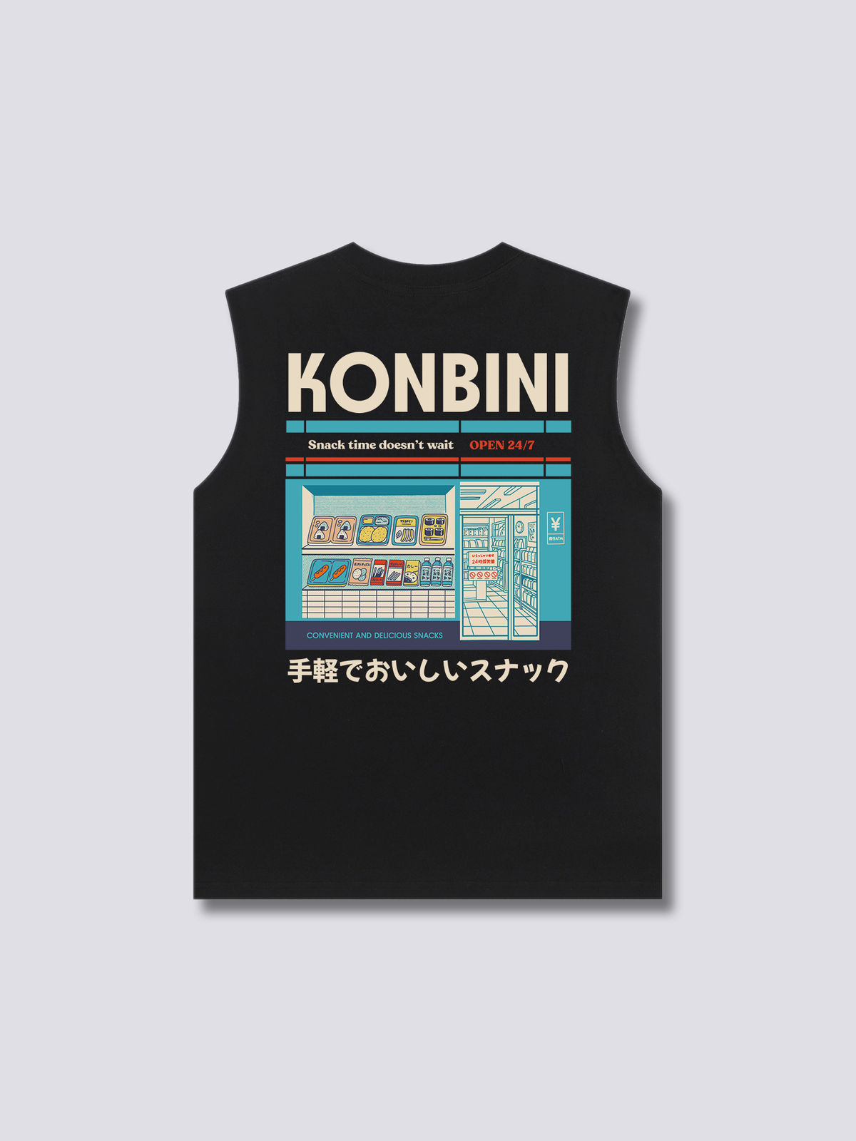 Konbini Snacks Tank Top