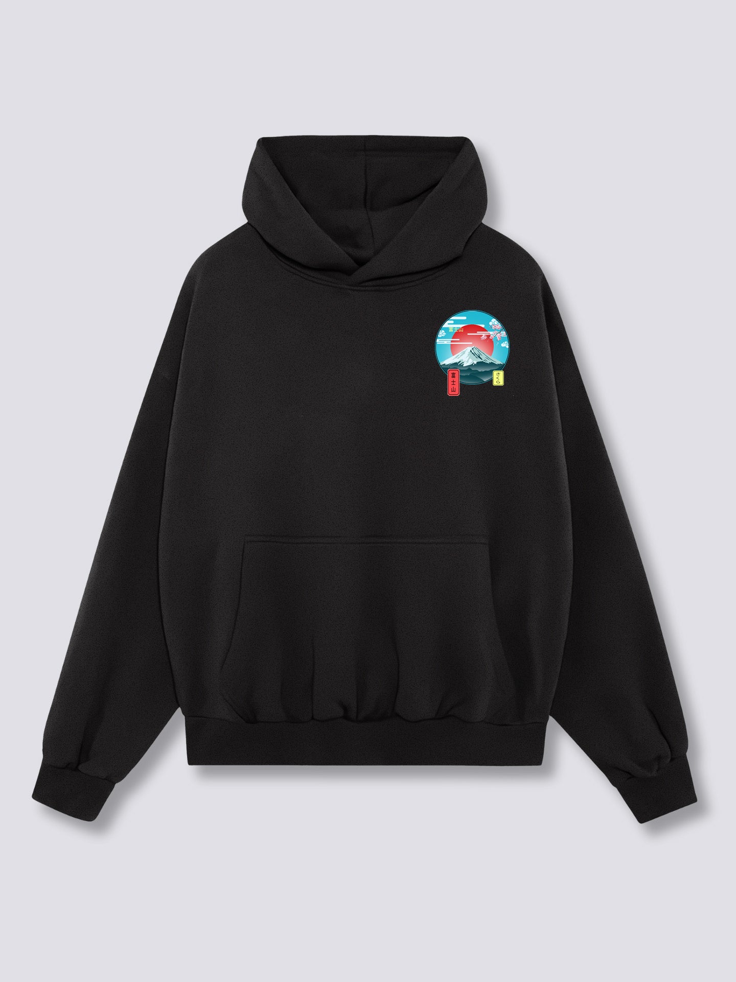 Mount Fuji Back Hoodie