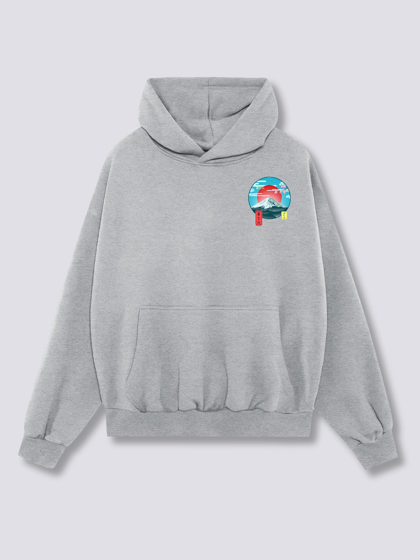 Mount Fuji Back Hoodie