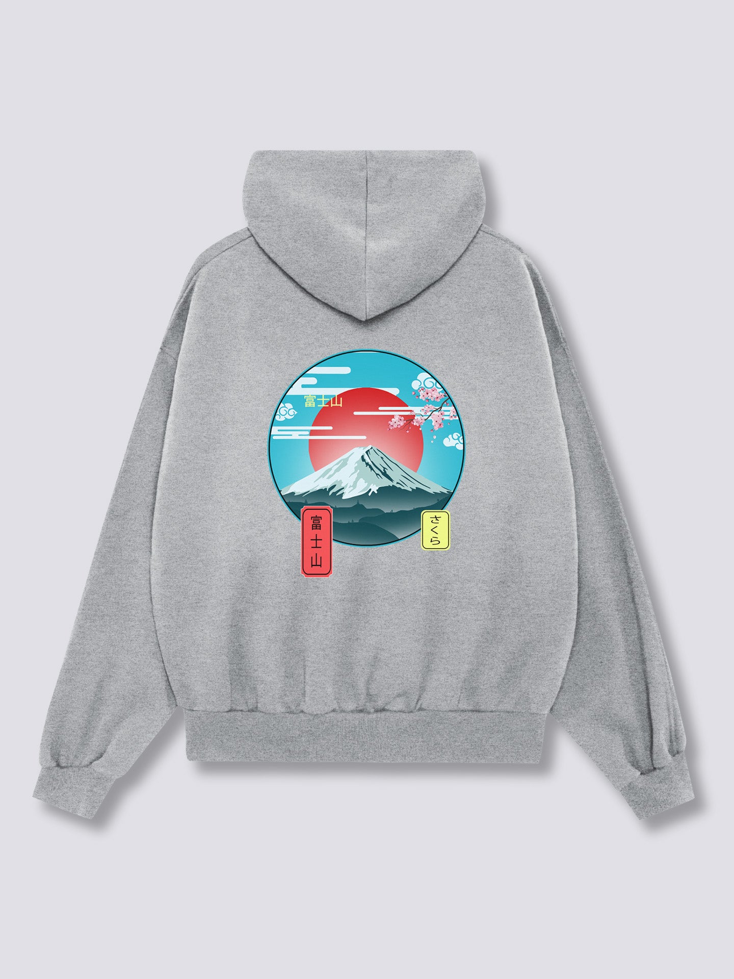 Mount Fuji Back Hoodie