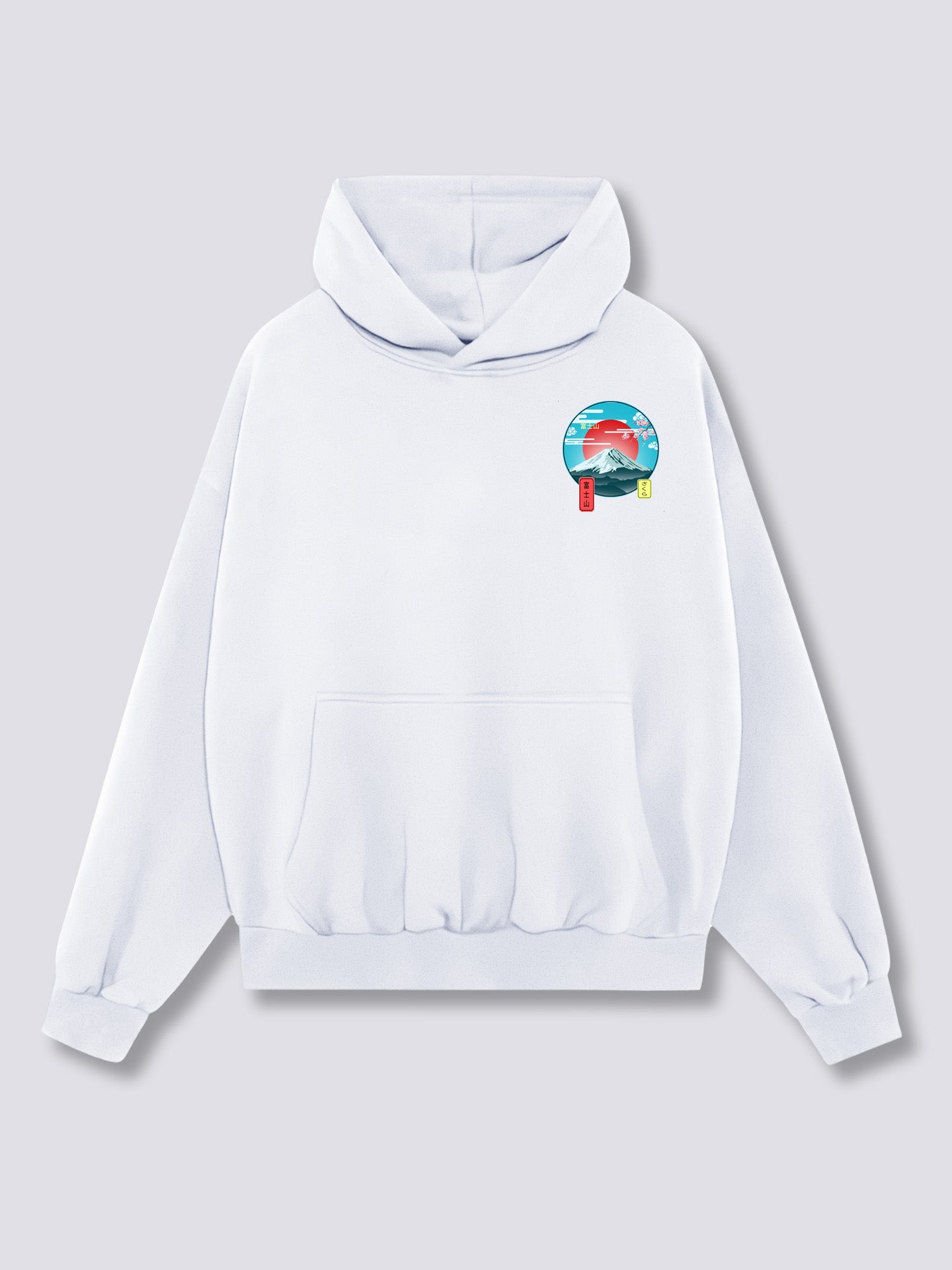 Mount Fuji Back Hoodie