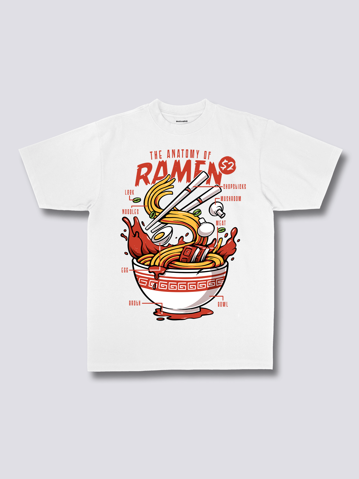 Anatomy of Ramen T-Shirt