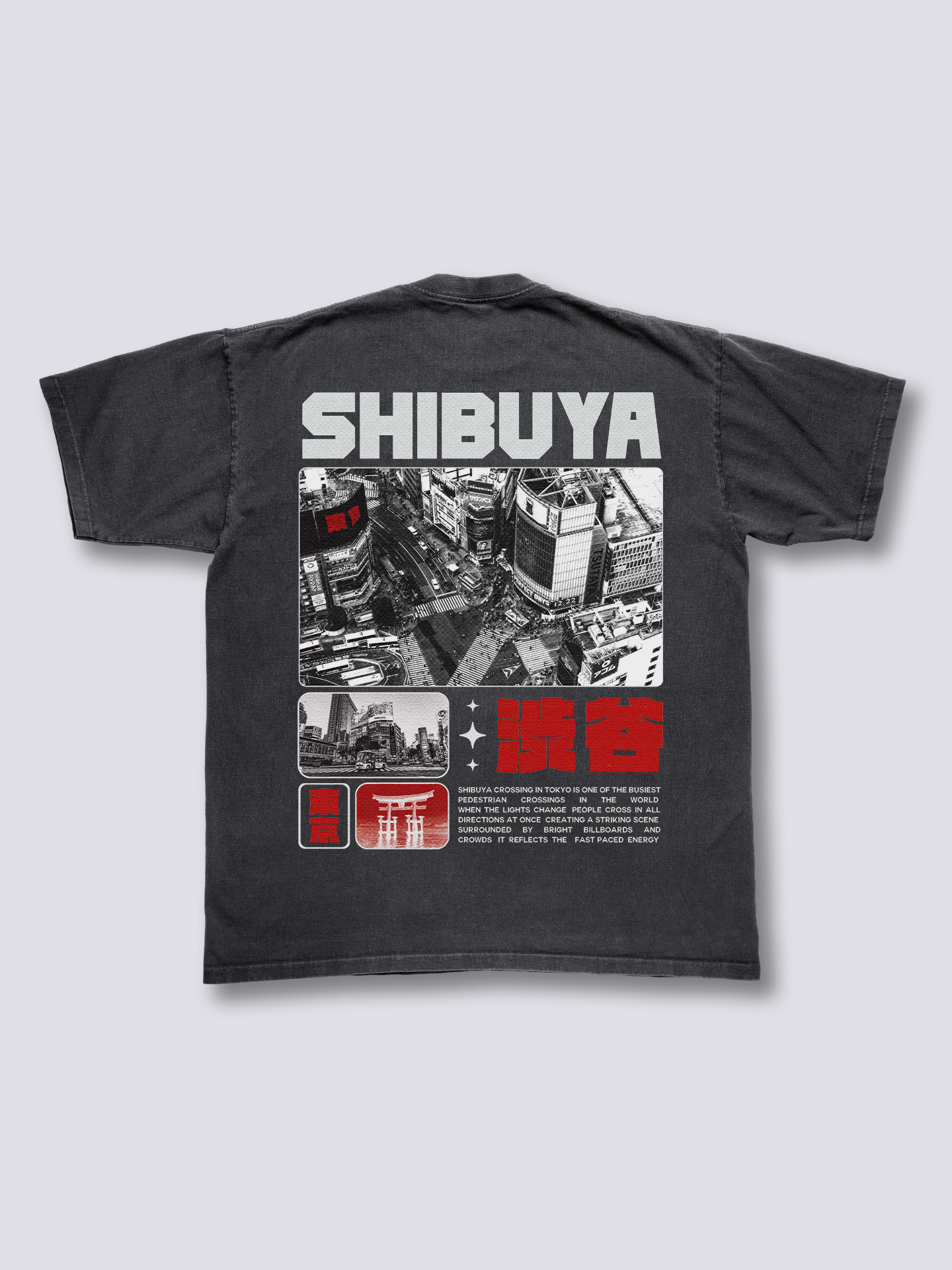 Shibuya Crossing Vintage T-Shirt