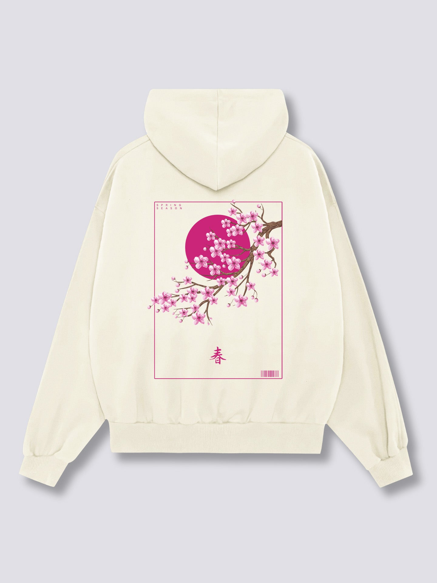 Spring Blossom Back Hoodie