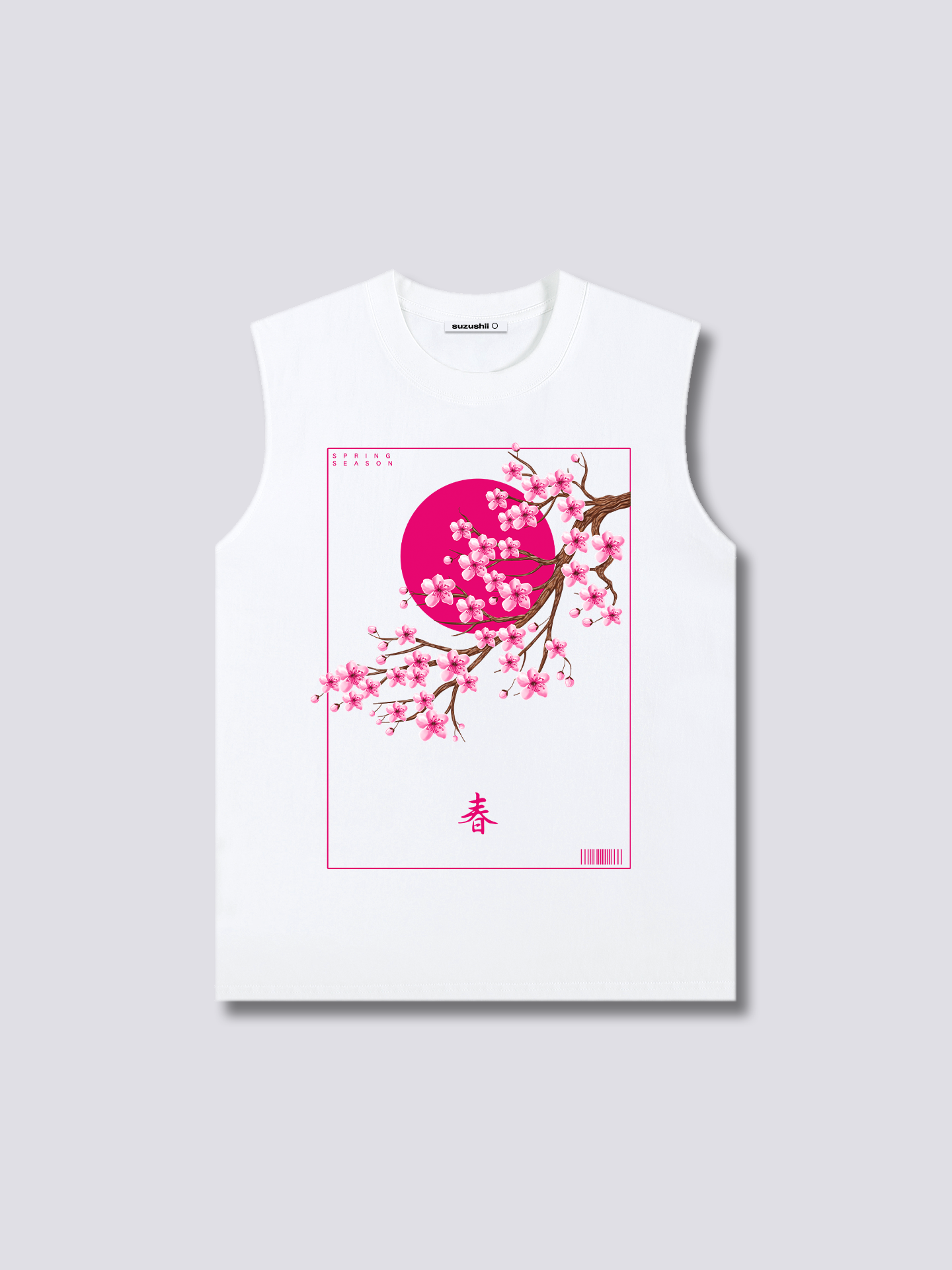 Front Print - Spring Blossom Tank Top