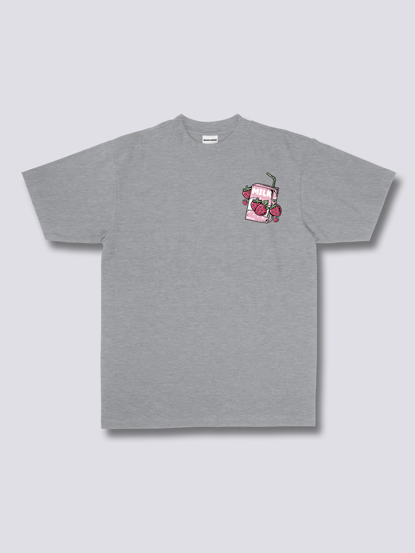 Strawberry Milk Back T-Shirt