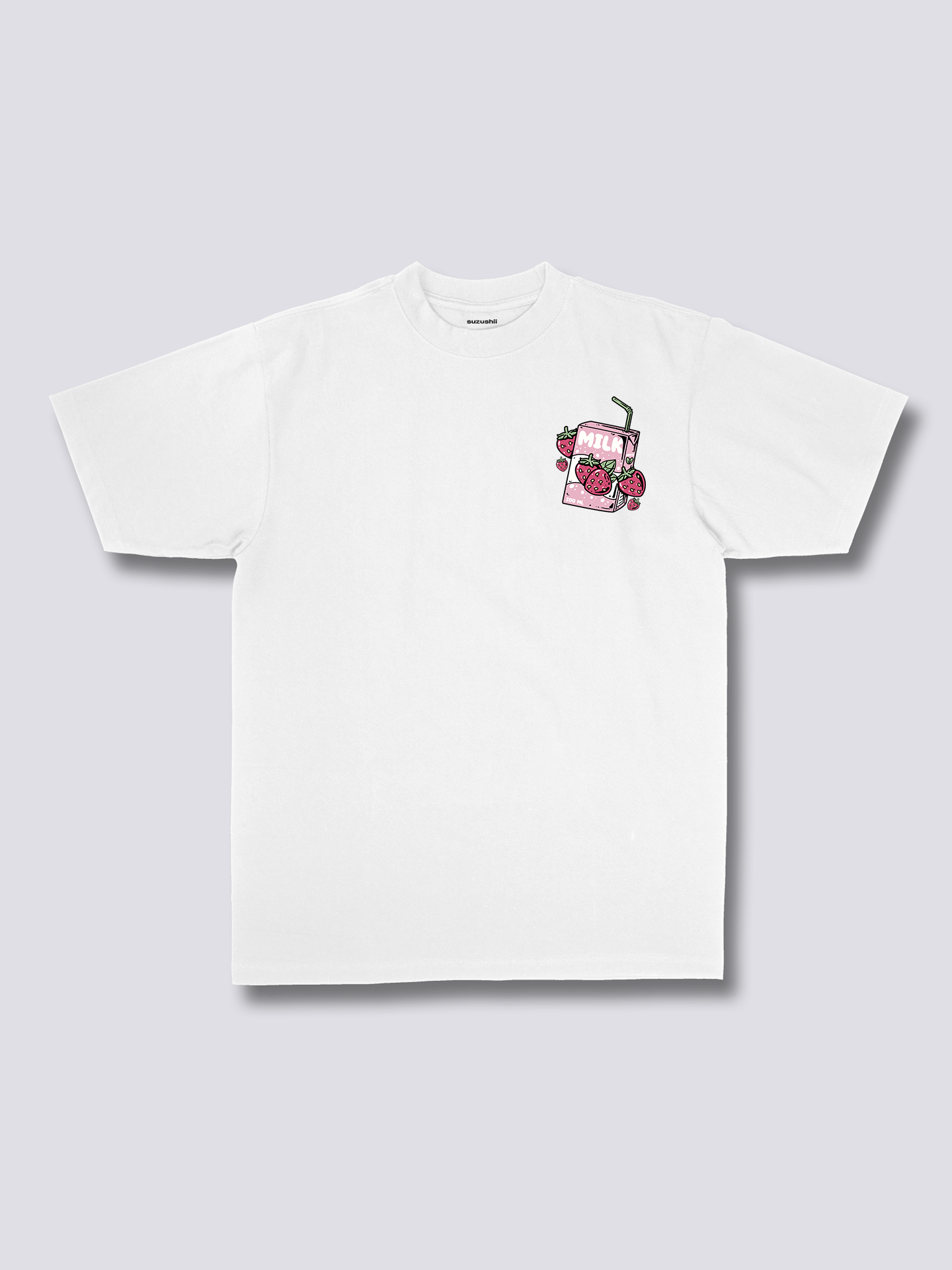 Strawberry Milk Back T-Shirt
