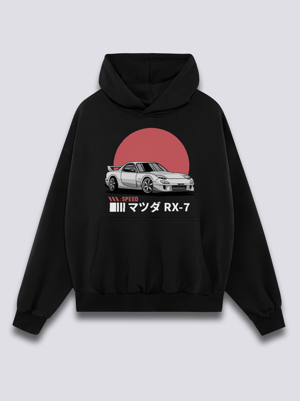 Front Print - Sunrise Drive Hoodie