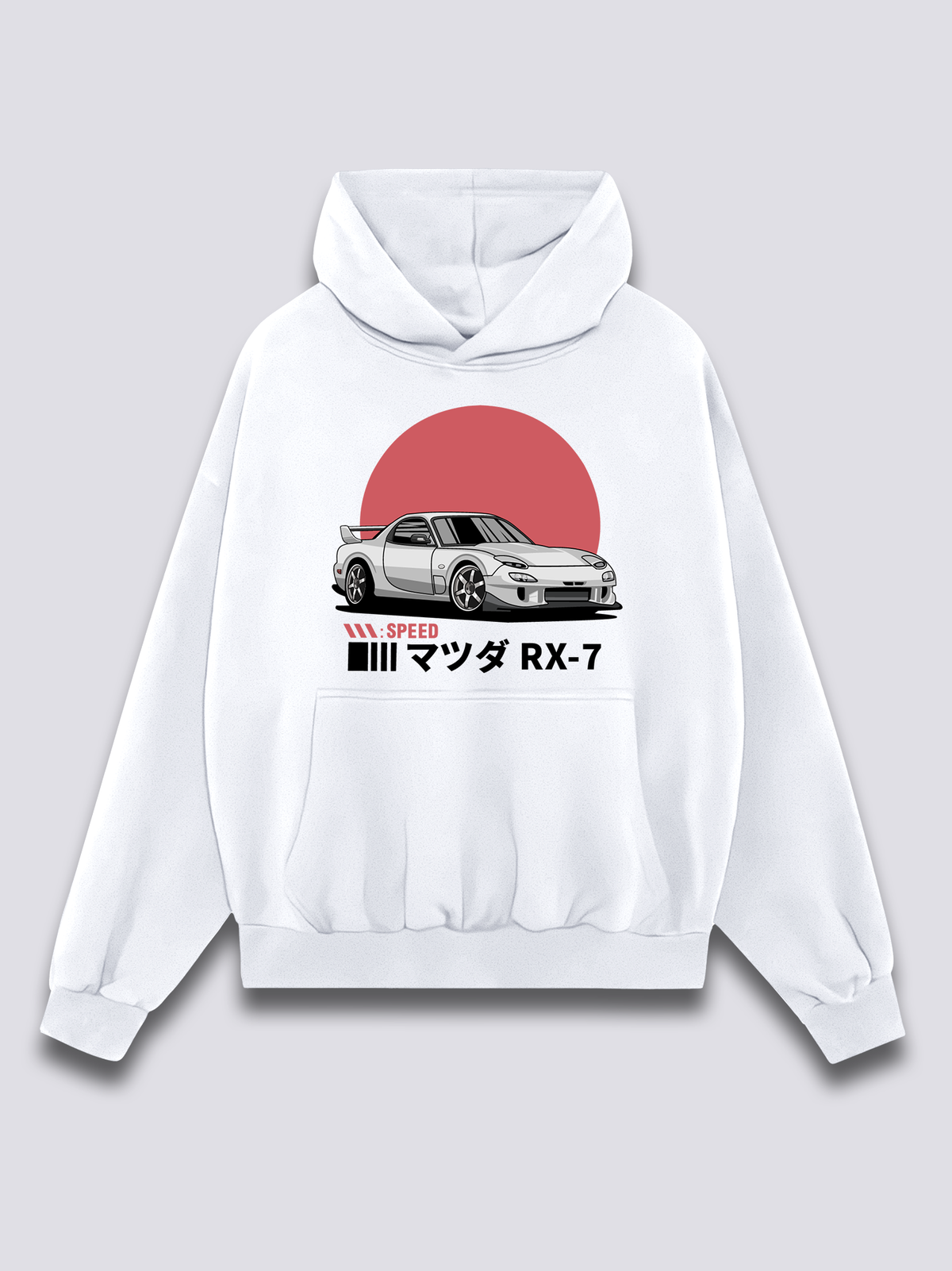 Front Print - Sunrise Drive Hoodie