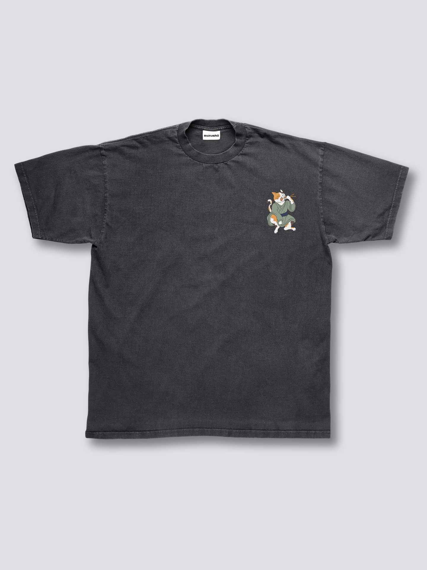 Sushi Neko Vintage T-Shirt