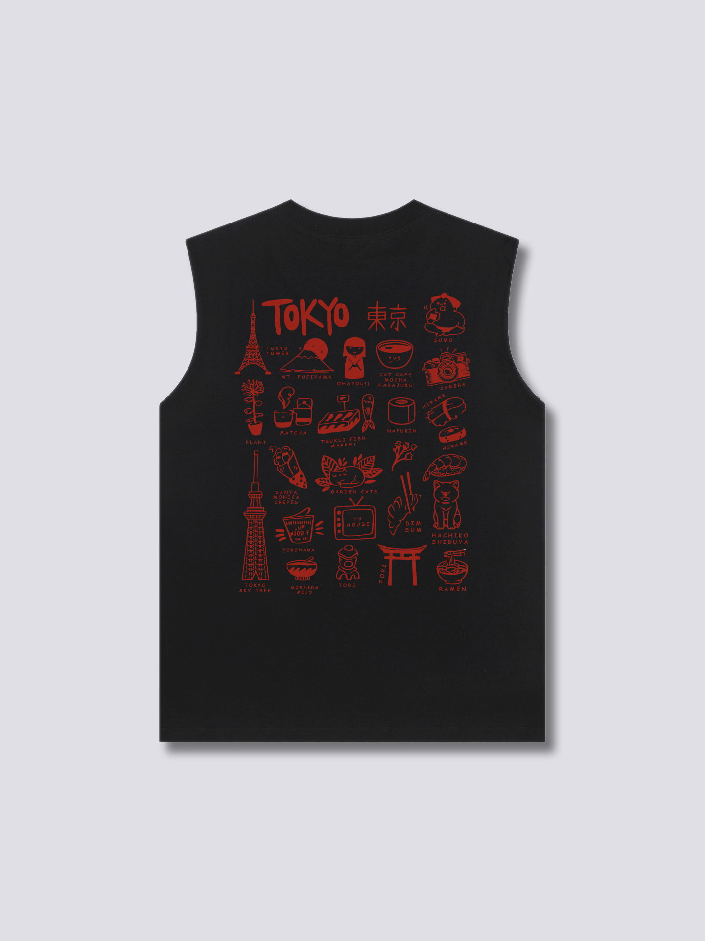 Tokyo Memory Board Tank Top