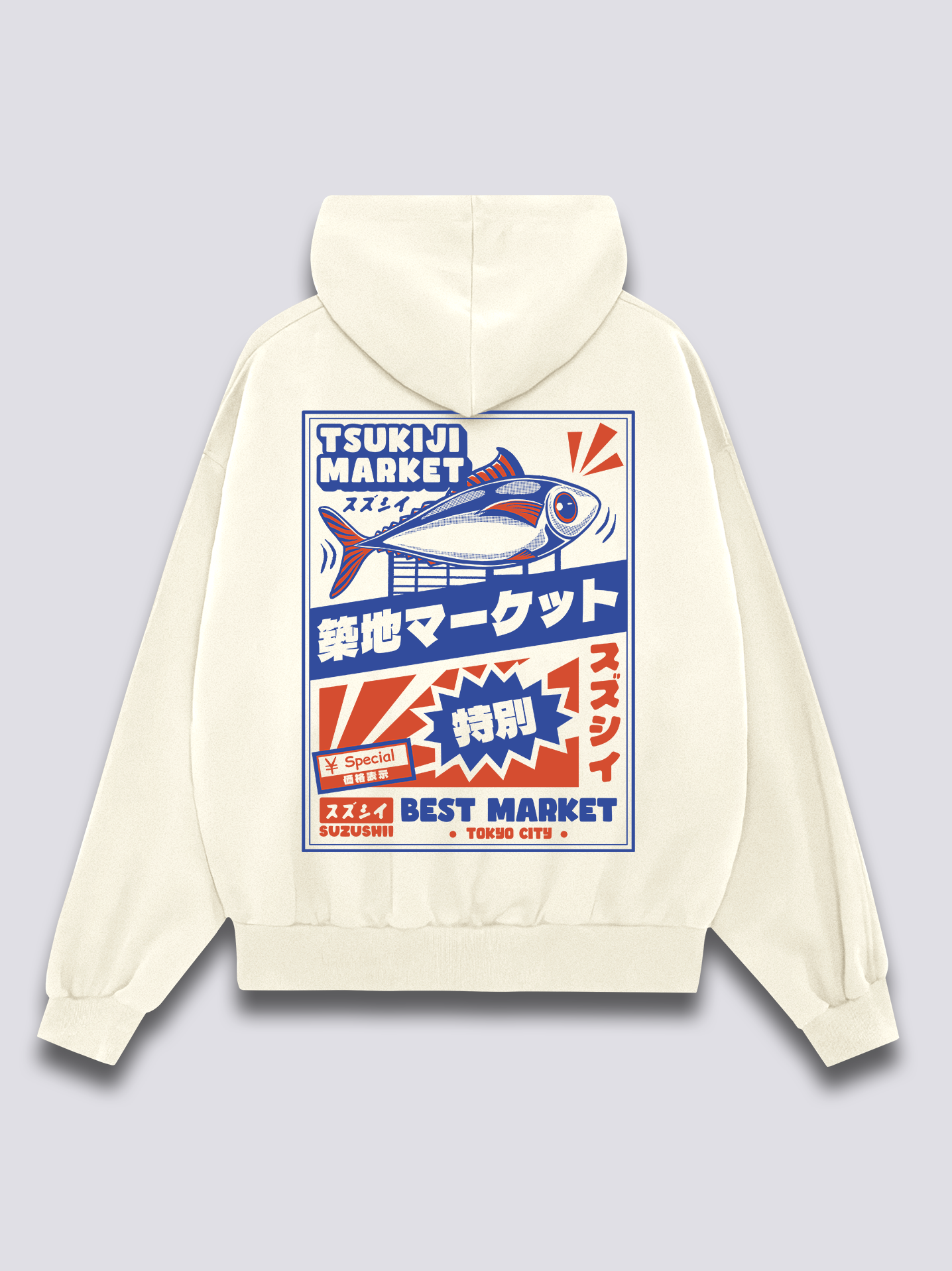 Tsukiji Market Hoodie