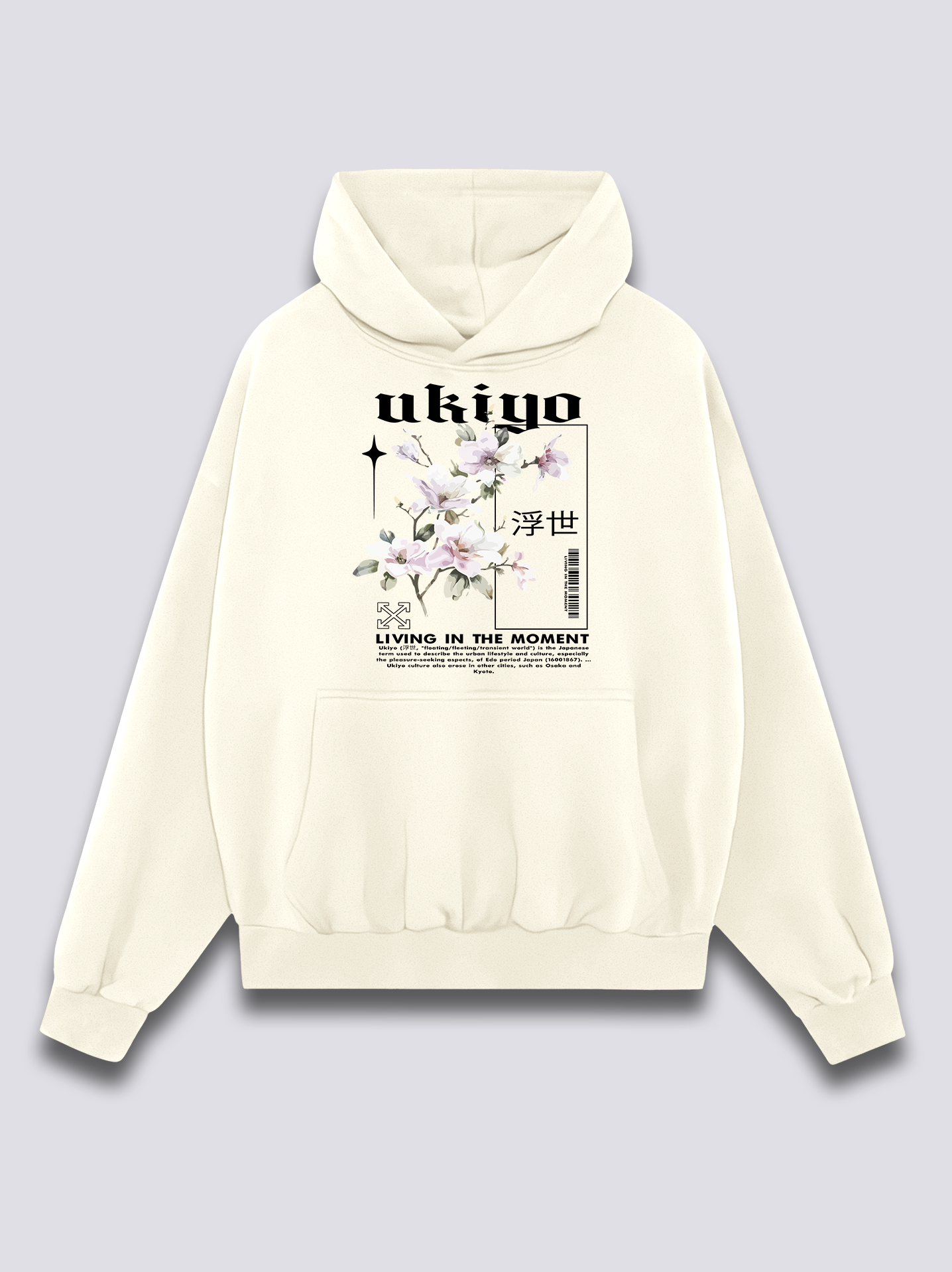 Front Print - Ukiyo Hoodie