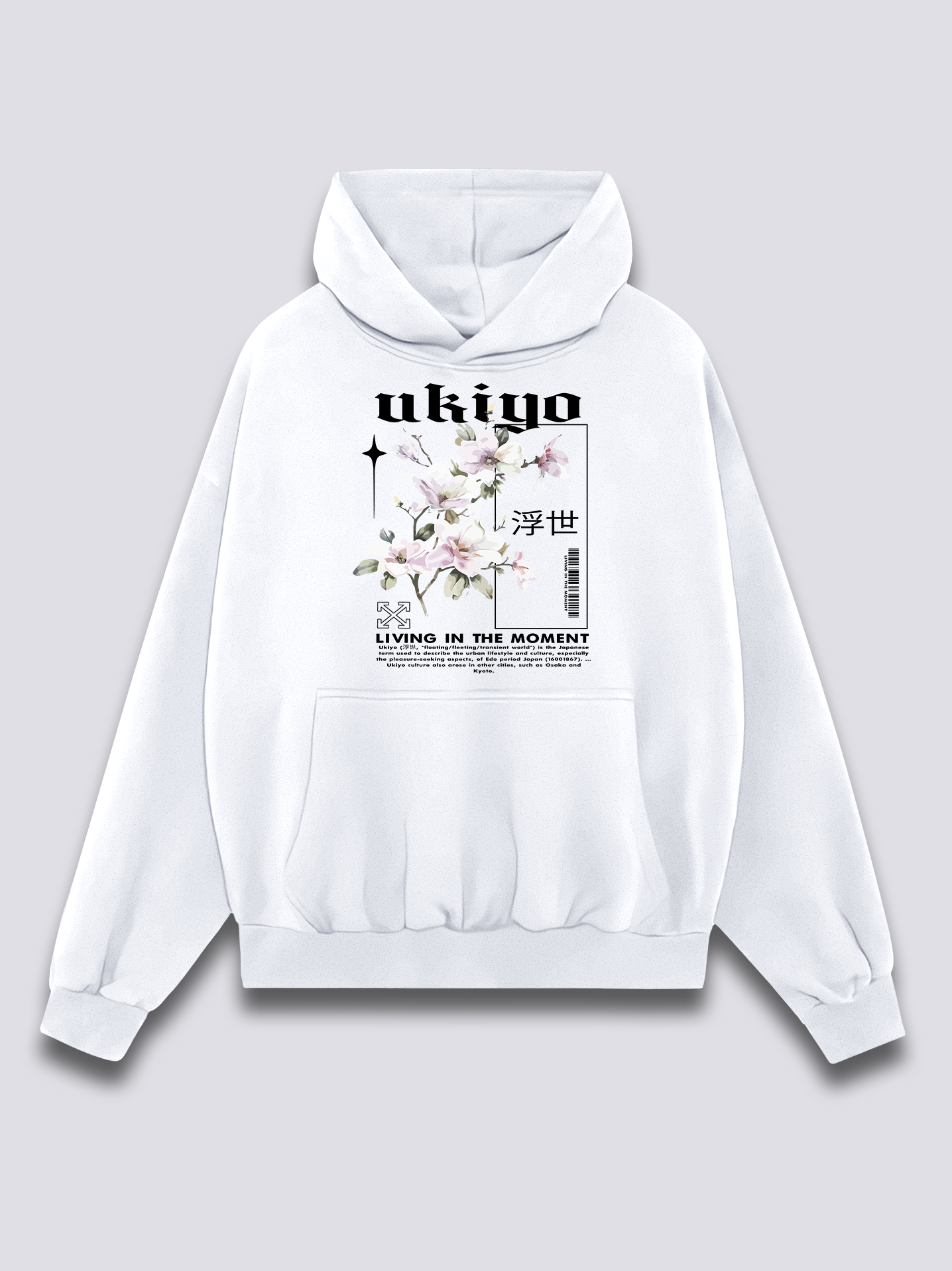Front Print - Ukiyo Hoodie