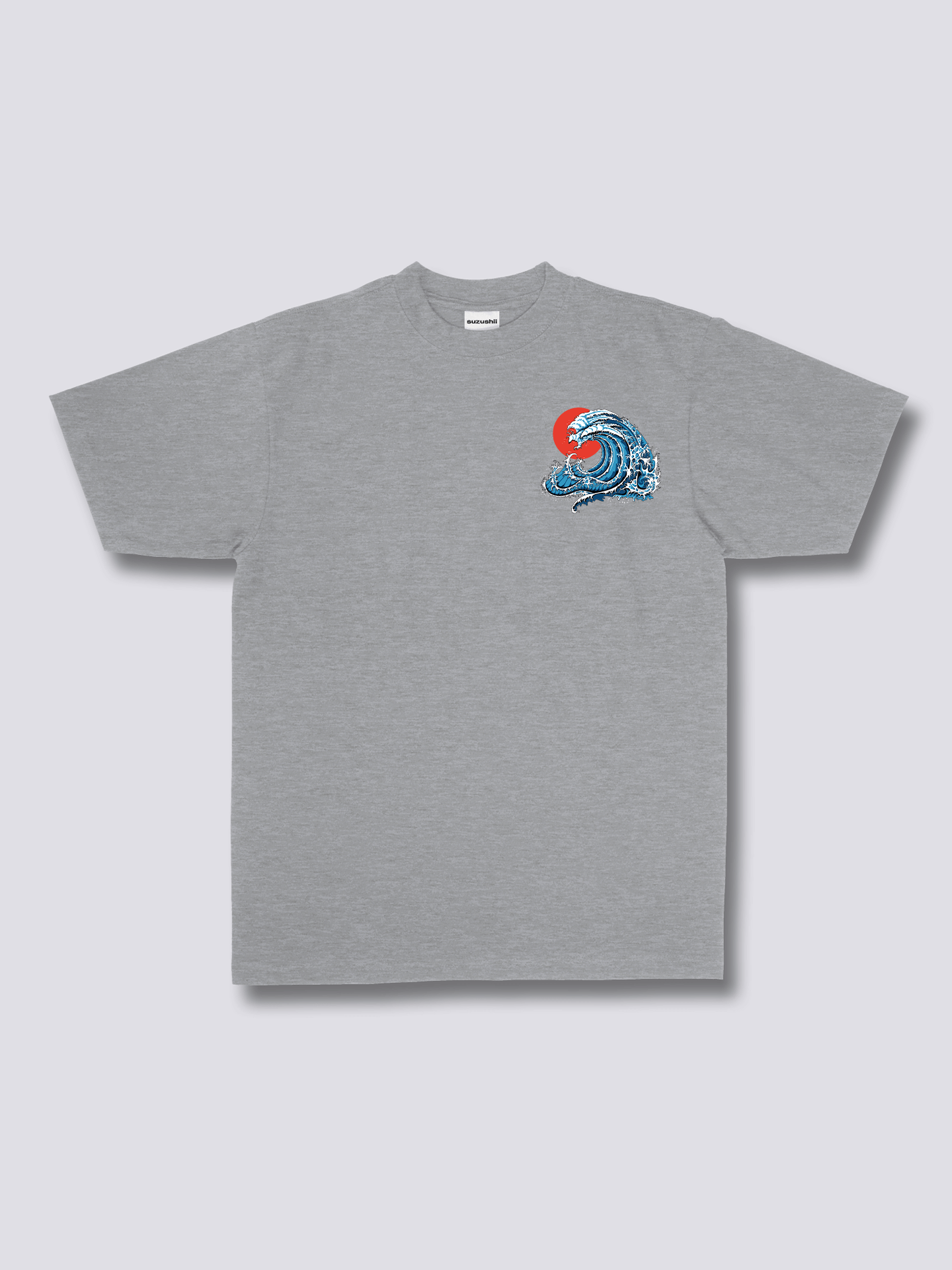 Wavy Phoenix Back T-shirt
