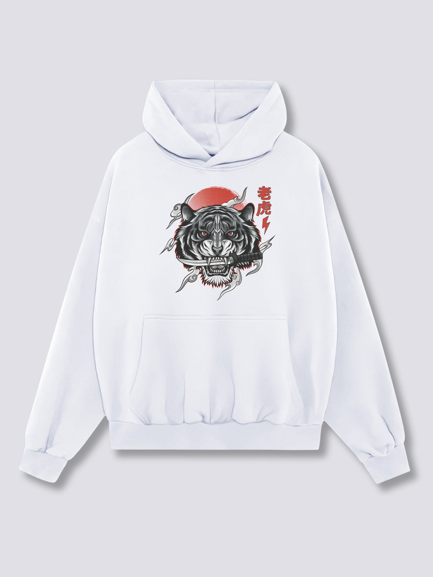 White Tiger Hoodie