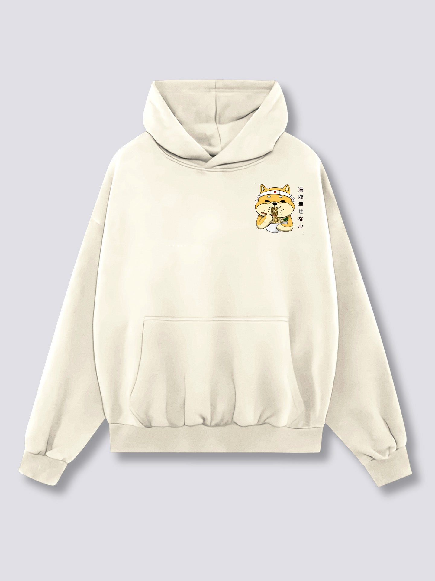 Ramen Shiba Back Hoodie
