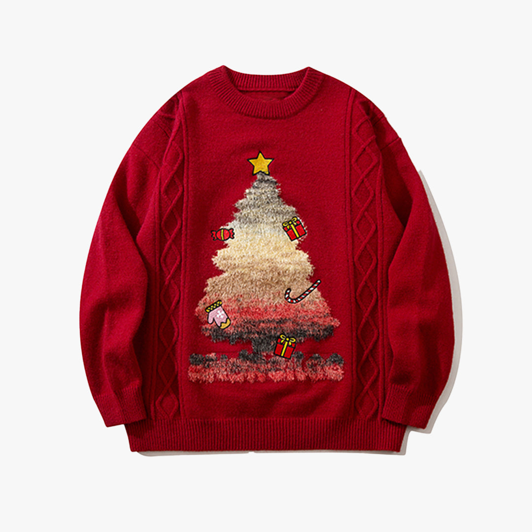 Colorful Tree Sweater