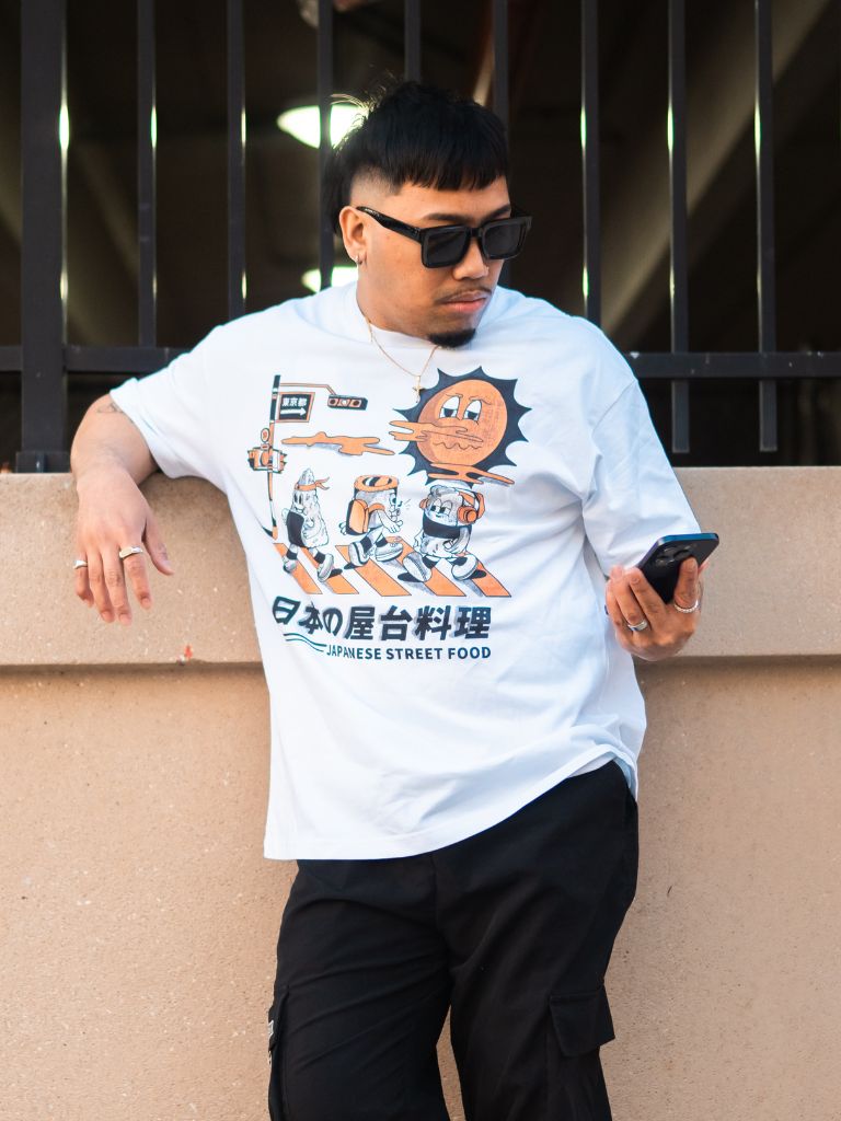 Front Print - Street Food T-Shirt