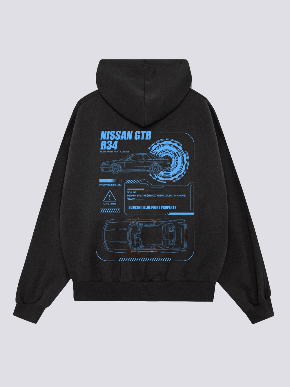 GTR Blueprint Hoodie