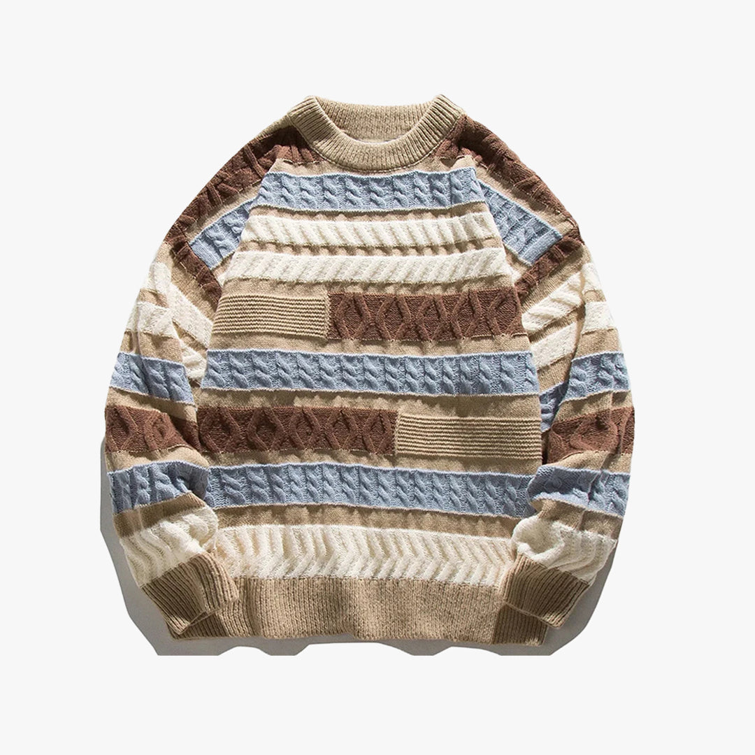 Wavy Stripe Sweater