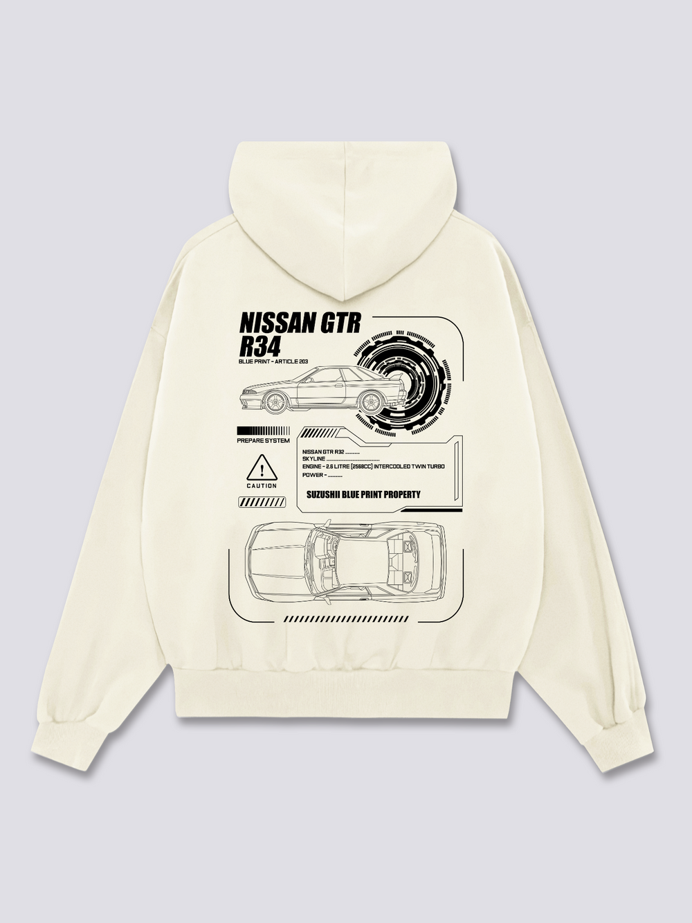 GTR Blueprint Hoodie