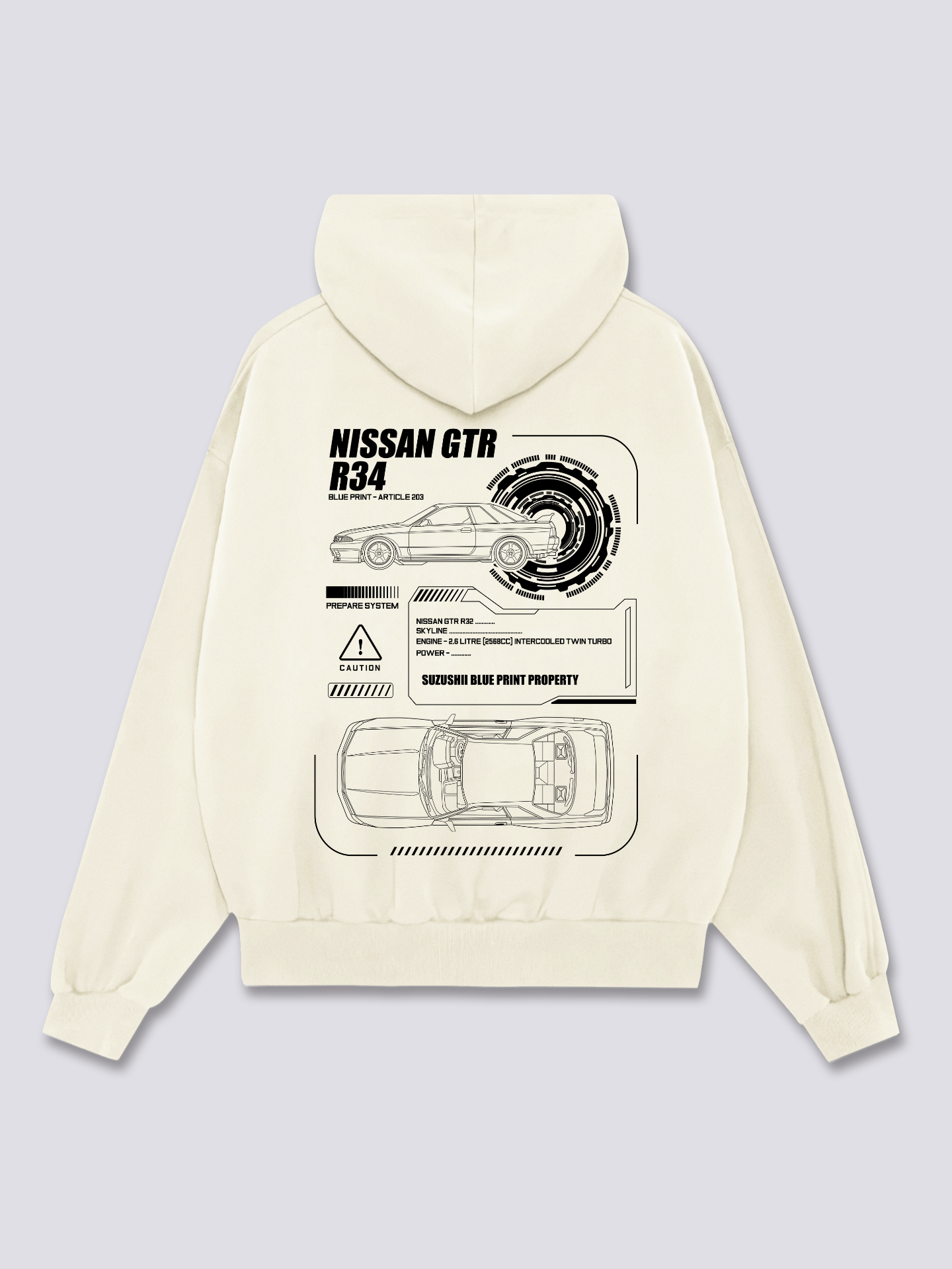 GTR Blueprint Hoodie