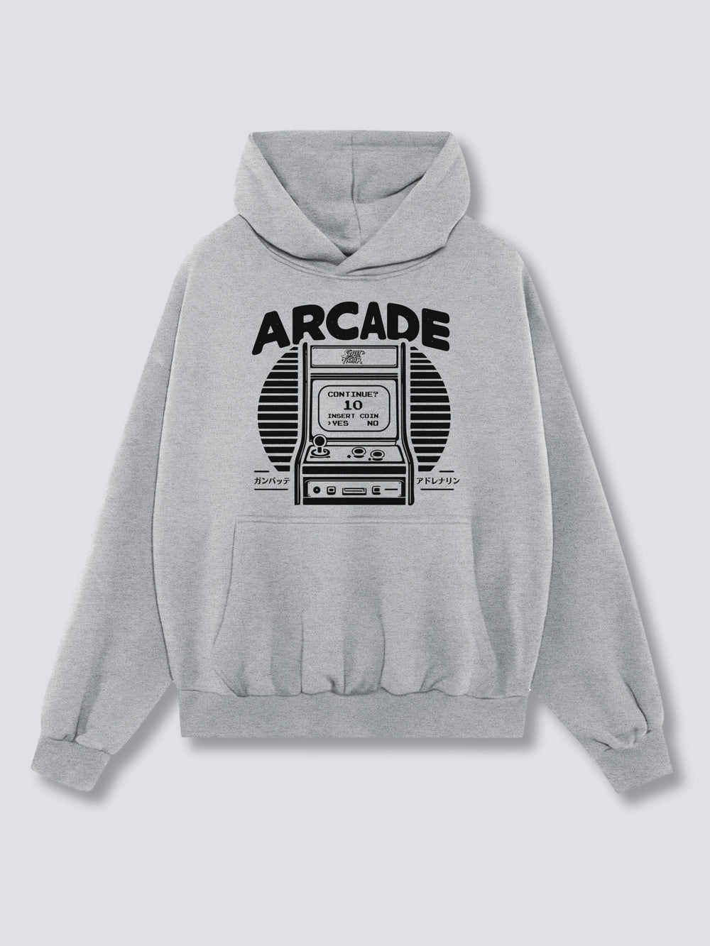 Front Print - Arcade Game Hoodie