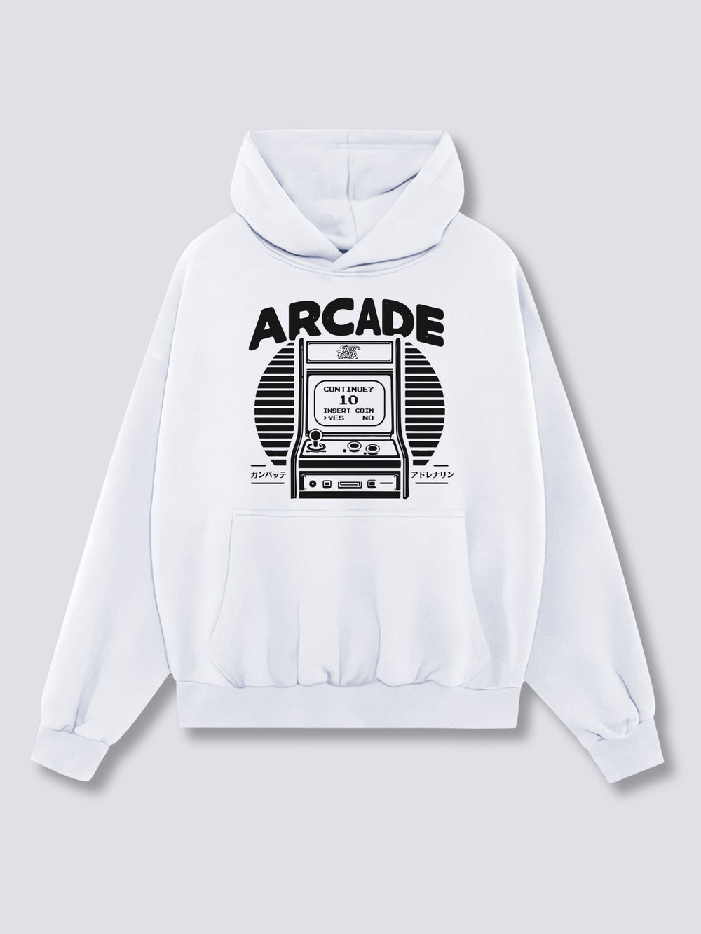 Front Print - Arcade Game Hoodie