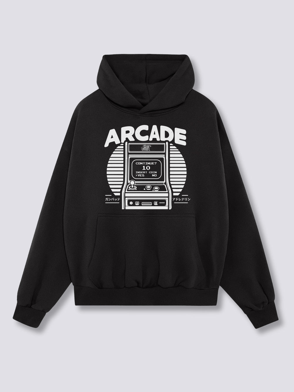 Front Print - Arcade Game Hoodie