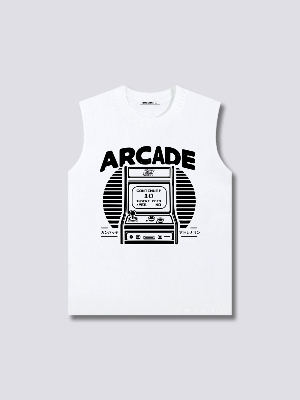 Front Print - Arcade Game Tank Top